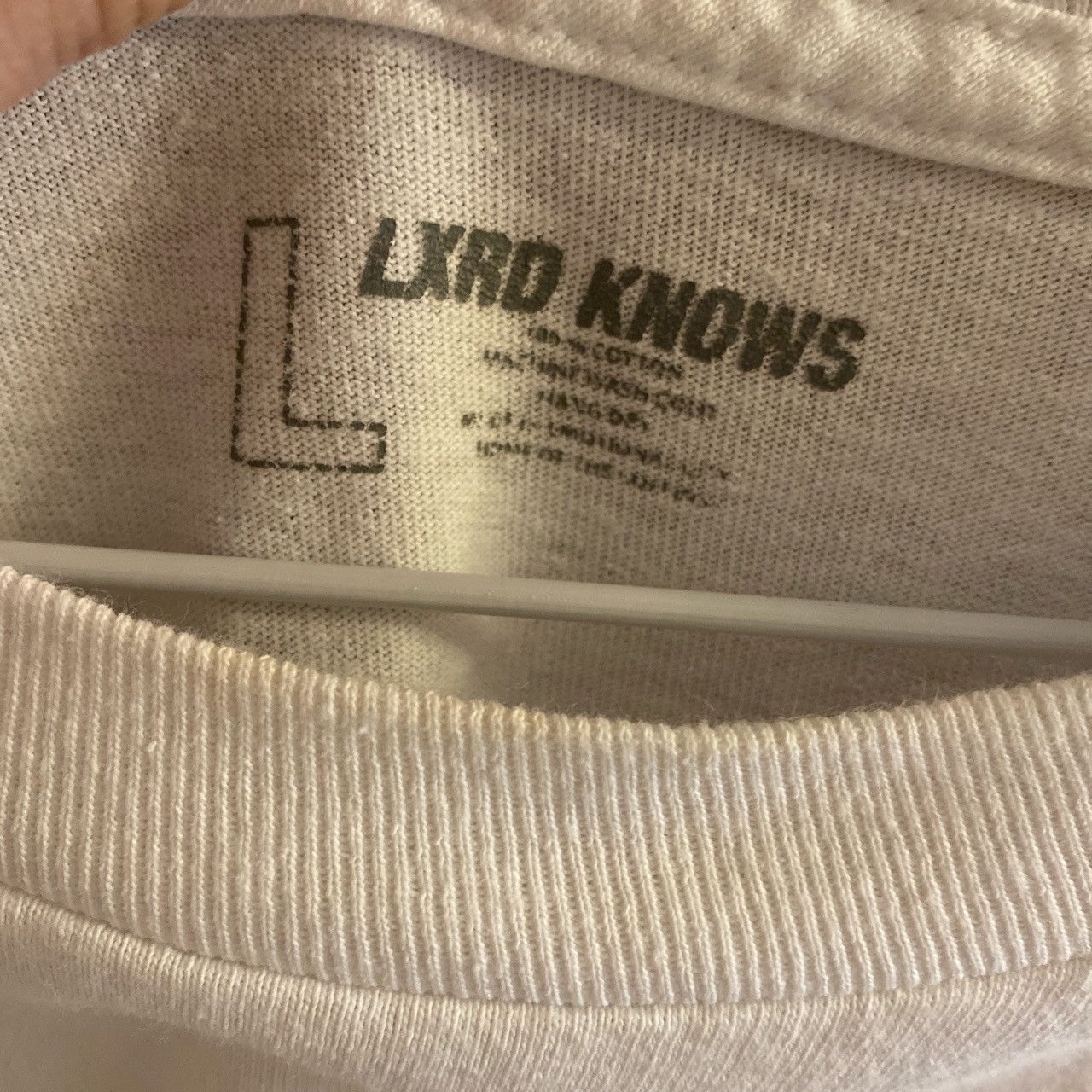 Lxrdknows Lxrdknows white og logo tee Size US L / EU 52-54 / 3 - 3 Thumbnail