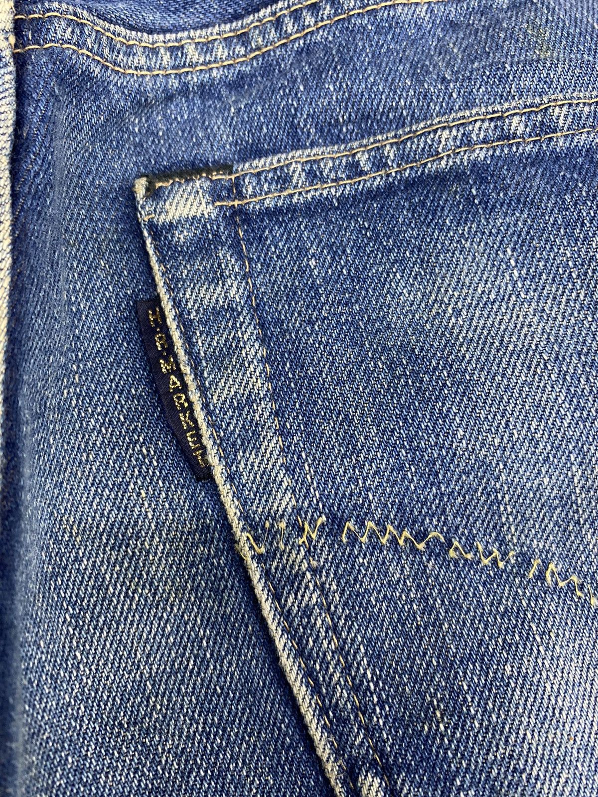 Evisu selvedge jeans iron H.R market japanese brand Size US 30 / EU 46 - 9 Thumbnail