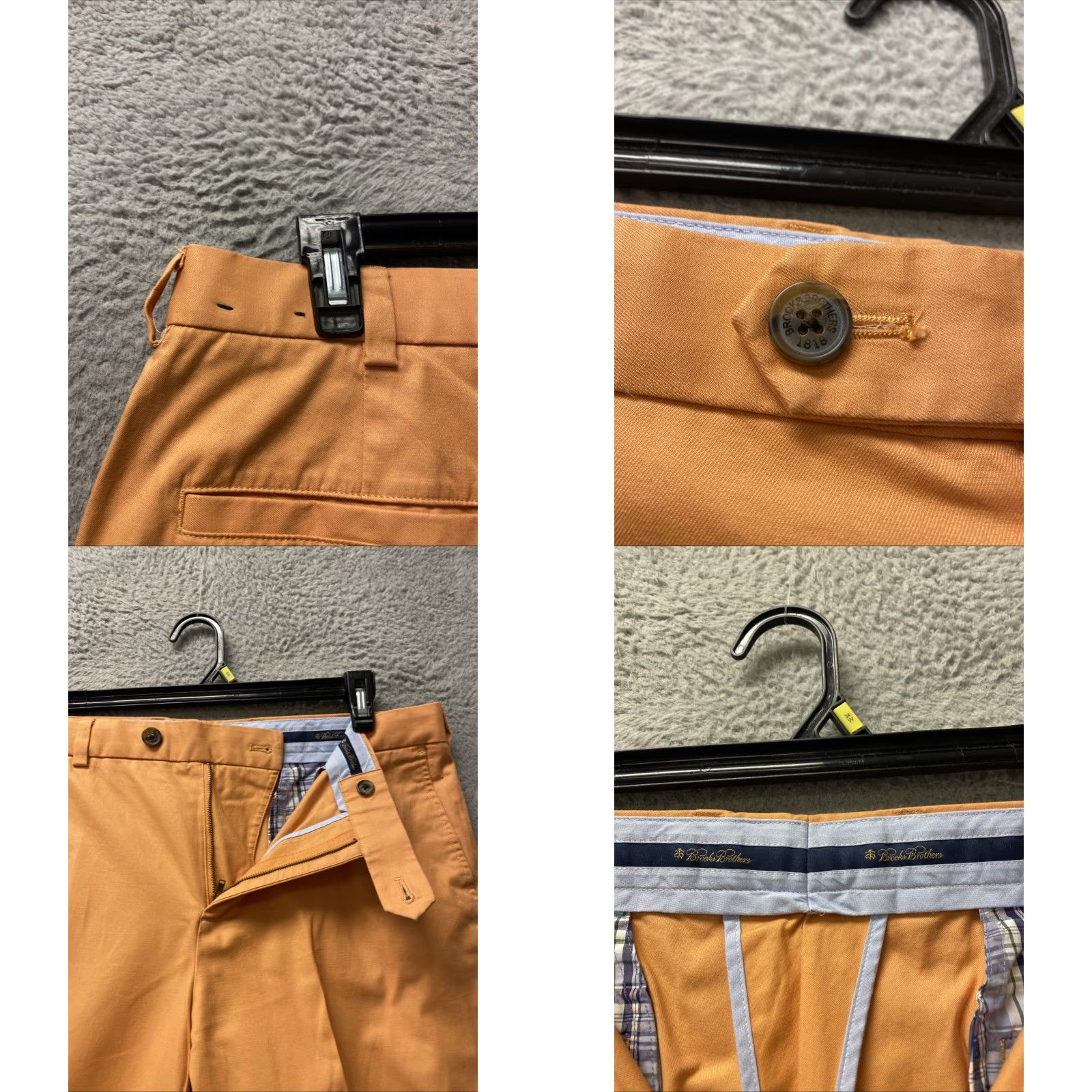 Brooks Brothers VINTAGE Brooks Brothers Milano Pants Men’s 36x34 ORANGE Straight Leg /0565 Size US 36 / EU 52 - 8 Thumbnail
