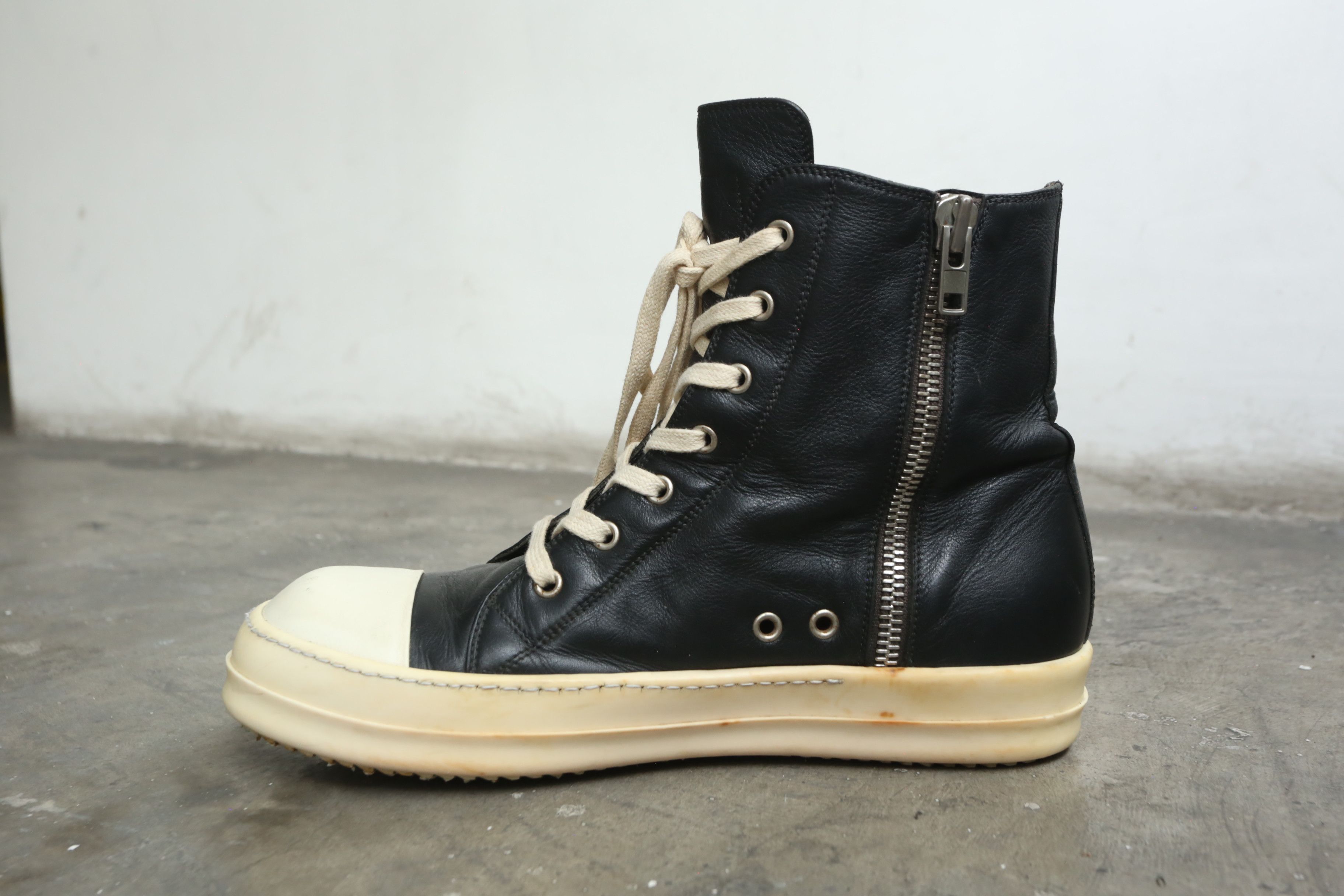 Rick Owens Rick Owens - S/S 16 - Ramones Hi Sneakers Size US 9 / EU 42 - 3 Thumbnail