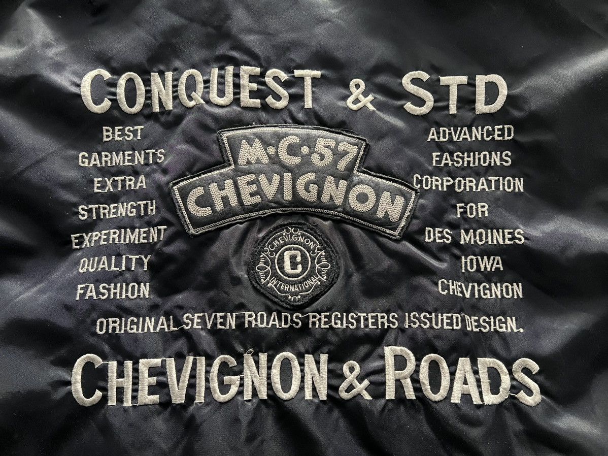 Chevignon × Vintage Vintage Chevignon bomber jacket Size US XL / EU 56 / 4 - 4 Thumbnail