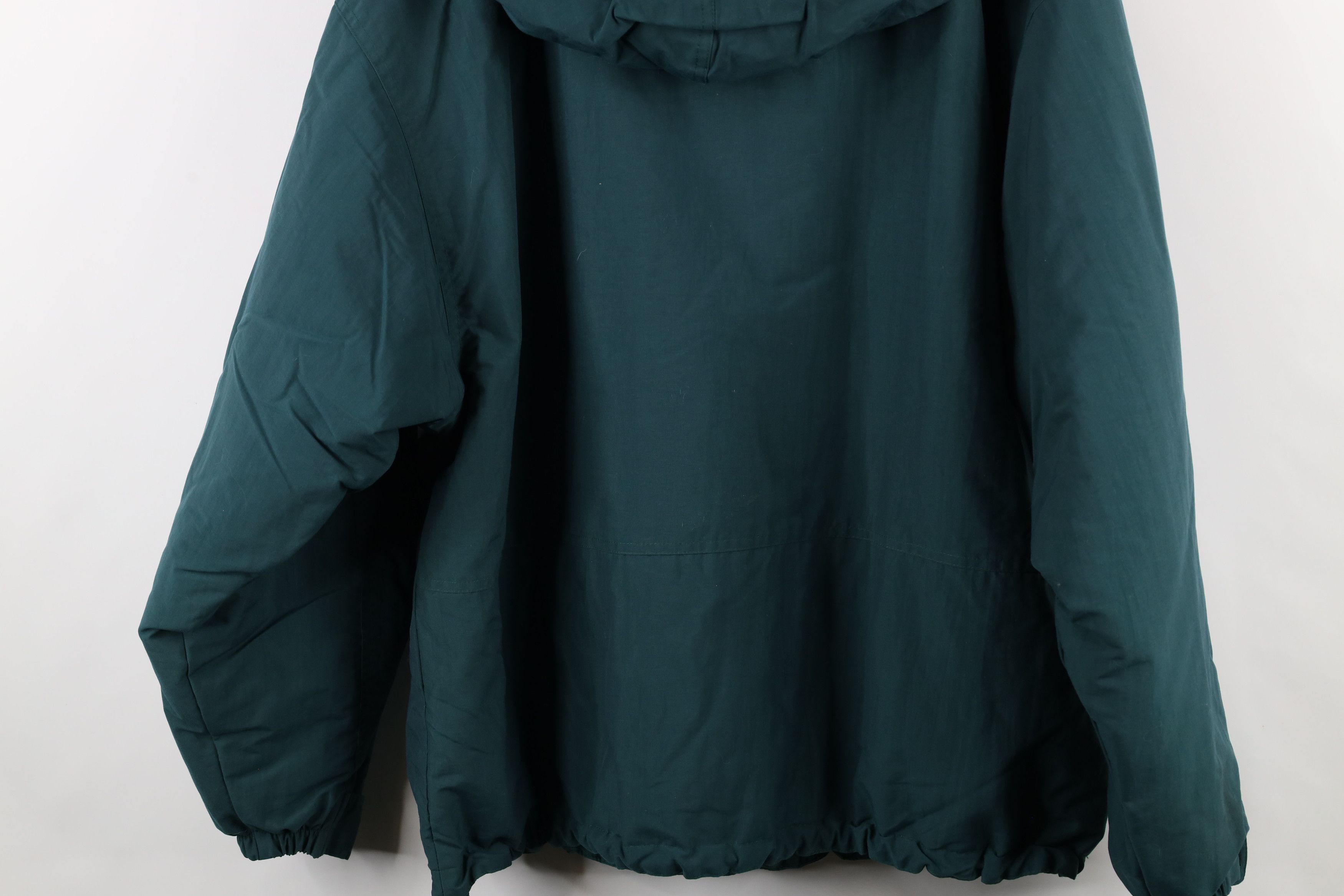 Vintage Vintage 90s Michigan University Lined Hooded Anorak Jacket Size US L / EU 52-54 / 3 - 15 Thumbnail