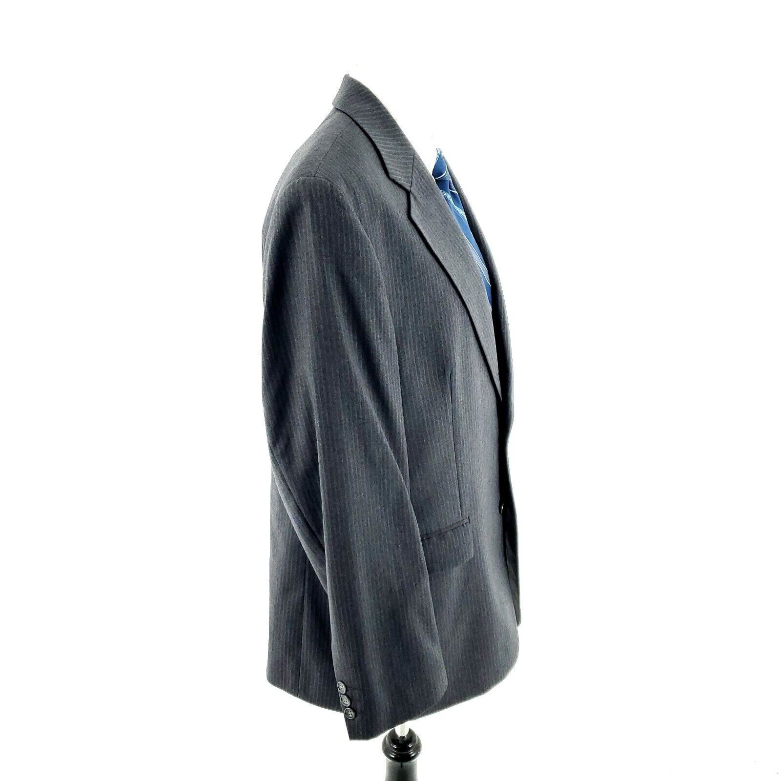 Savile Row Alexandre London Savile Row Wool 2 Button Suit Jacket 40R Gr Size 40R - 6 Thumbnail