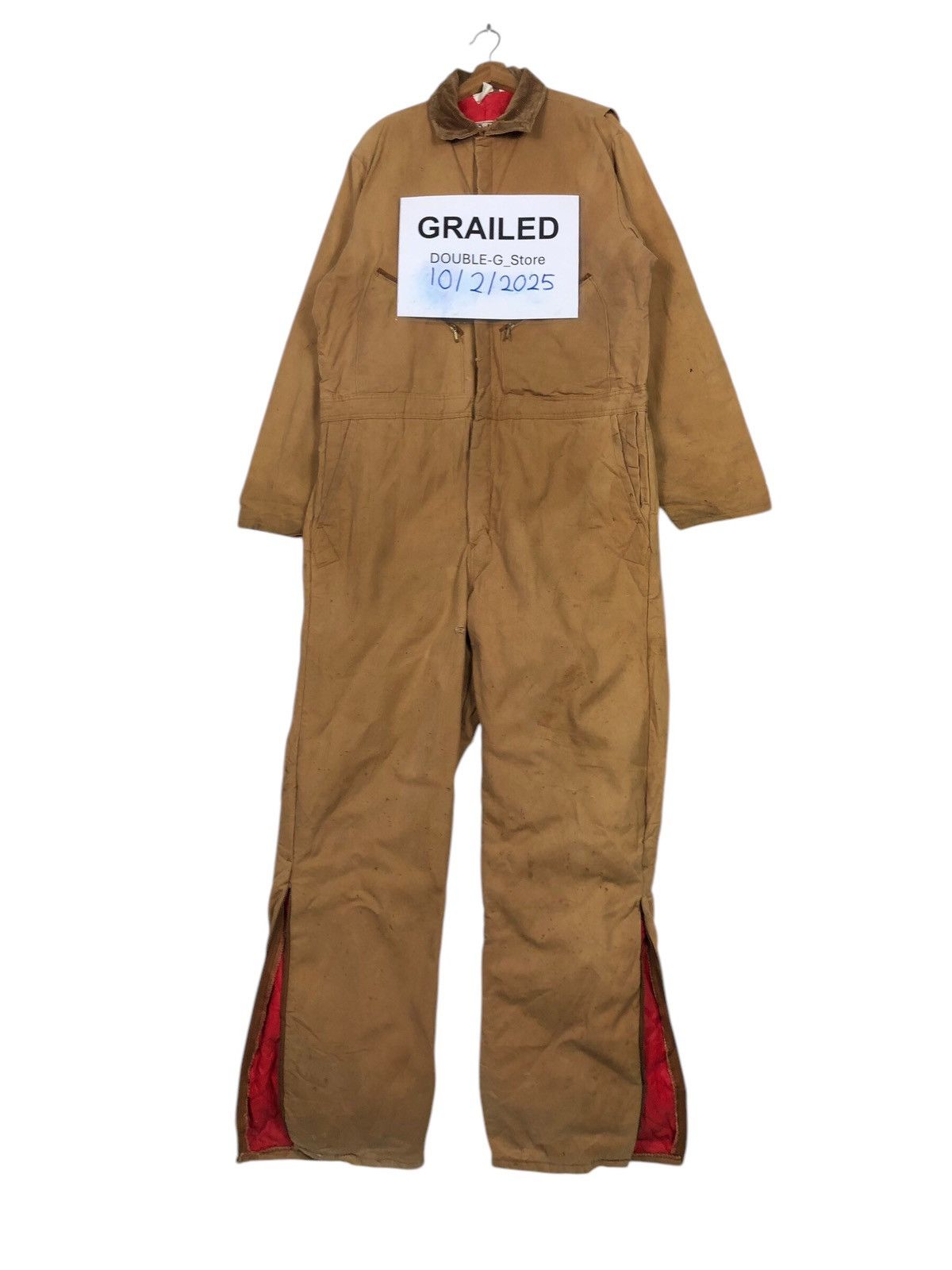 Vintage Walls Blizzard-Proof USA Insulate Coverall Canvas Work Beast Size US 44 / EU 60 - 1 Thumbnail