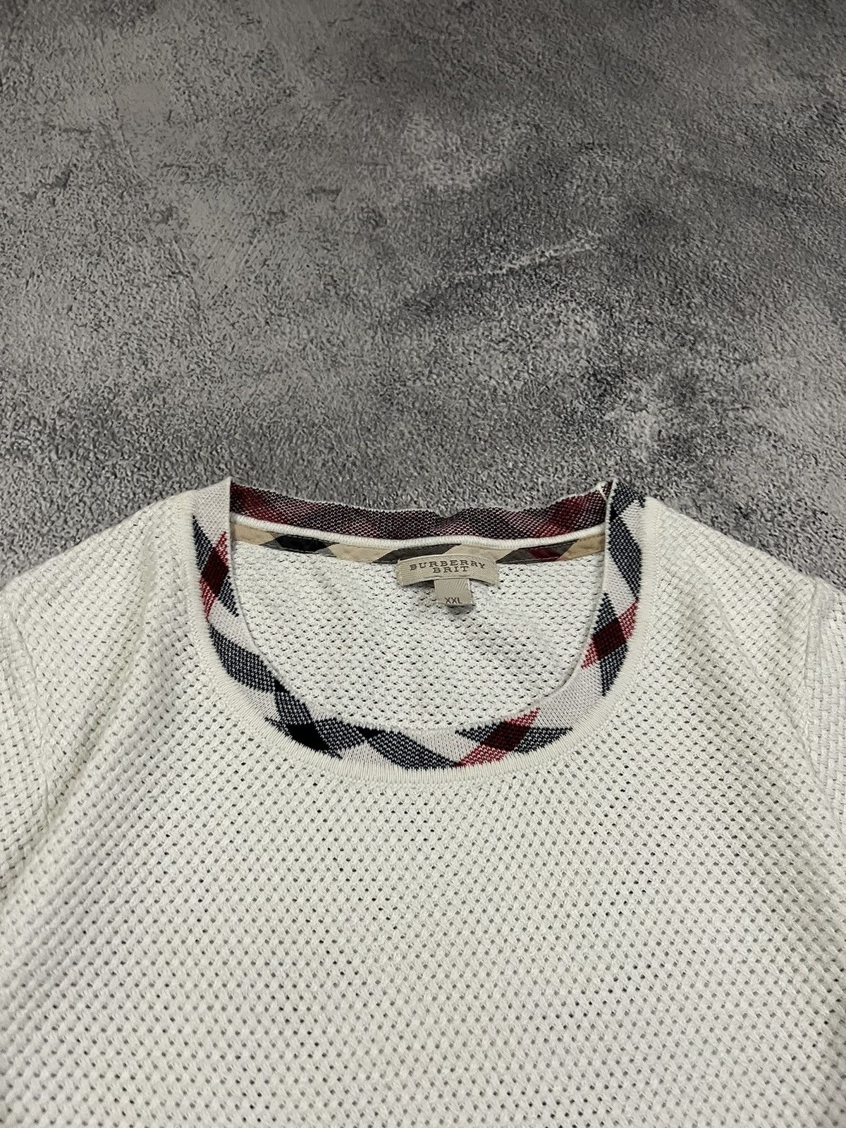 Burberry × Vintage Vintage Burberry Brit Long Sleeve 00’s Size XXL / US 16-18 / IT 52-54 - 4 Thumbnail