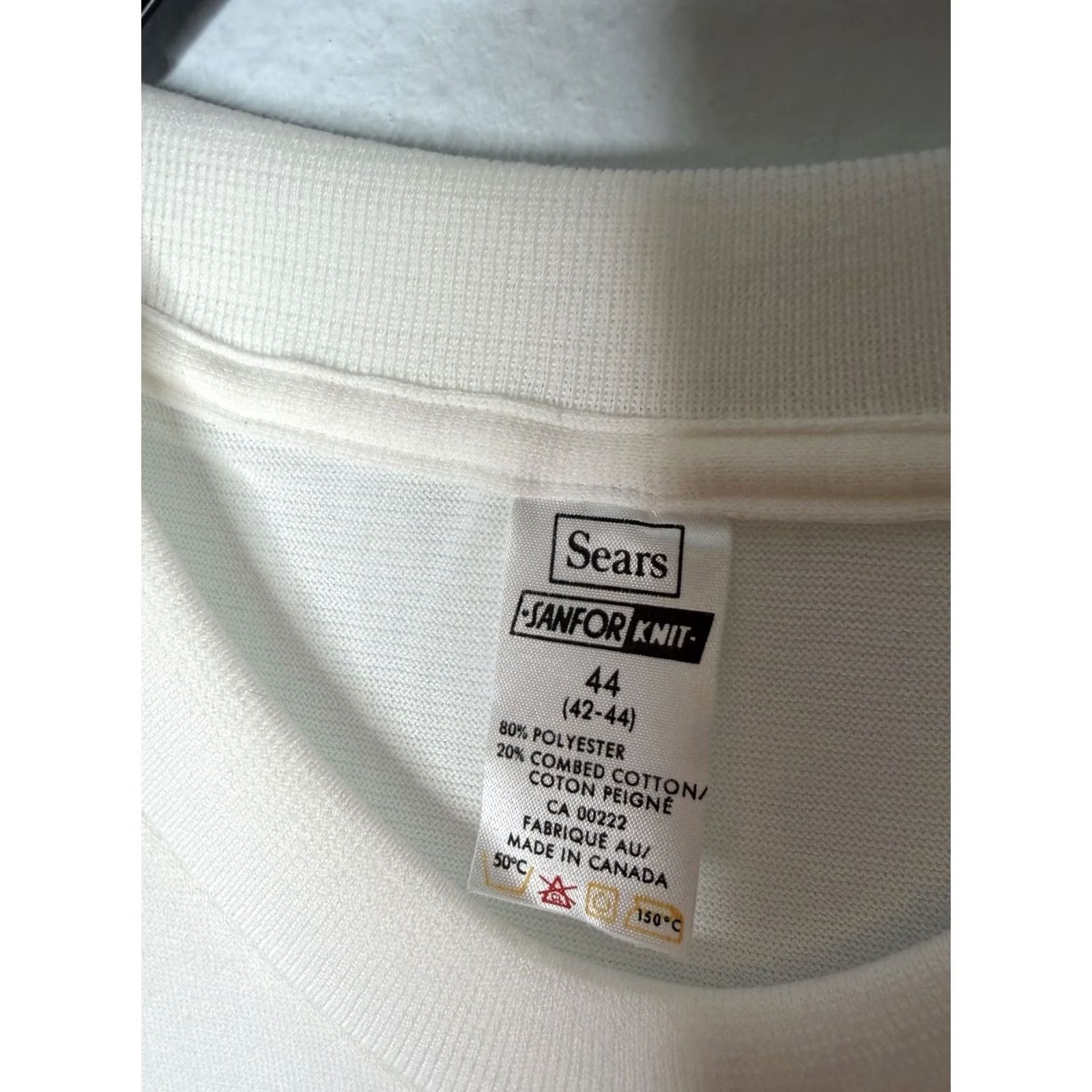 Sears VINTAGE Sears Golden Comfort Knit Mens Large Crew Neck T Shirt Undershirt New Size US L / EU 52-54 / 3 - 3 Thumbnail