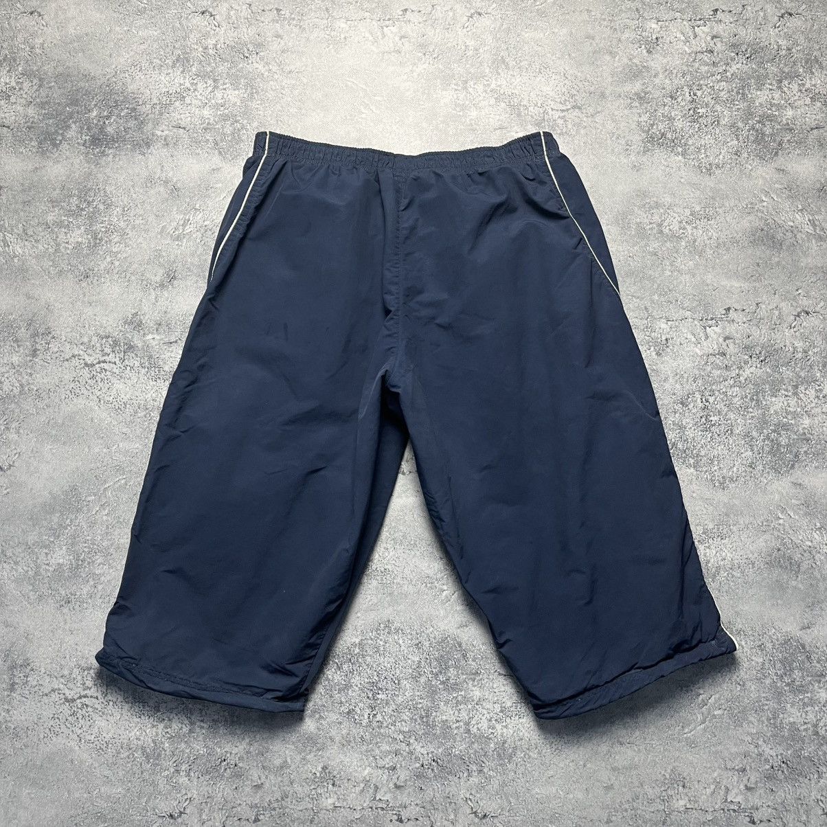 Nike Vintage Nike Small Swoosh Logo Nylon Breeches Shorts Y2K Size US 38 / EU 54 - 18 Thumbnail