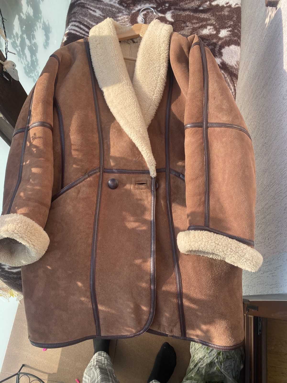 Vintage Hide Society genuine sheepskin jacket Size US XL / EU 56 / 4 - 1 Thumbnail