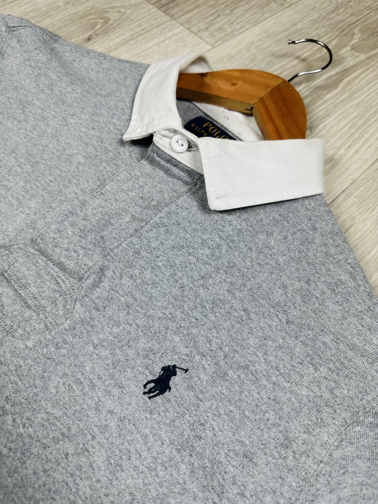 Rugby Ralph Lauren Vintage Polo Ralph Lauren Mens Rugby Shirt Long Sleeve Size US L / EU 52-54 / 3 - 4 Thumbnail