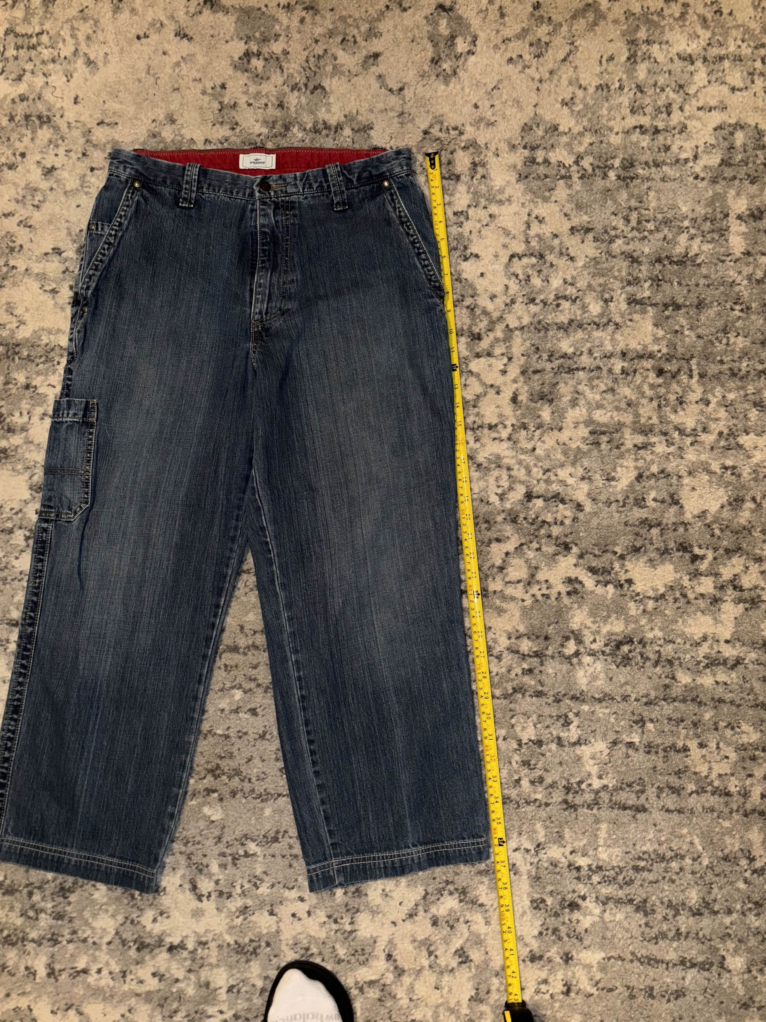 Dockers Y2K Dockers Baggy Cargo Denim Size US 34 / EU 50 - 7 Thumbnail