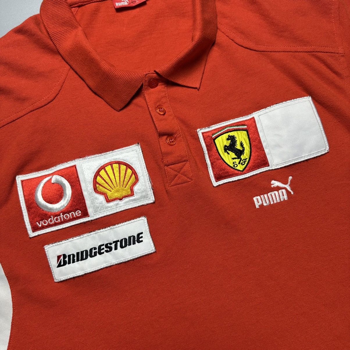 Puma PUMA x FERRARI FORMULA 1 VINTAGE TEAM POLO Size US XXL / EU 58 / 5 - 3 Thumbnail