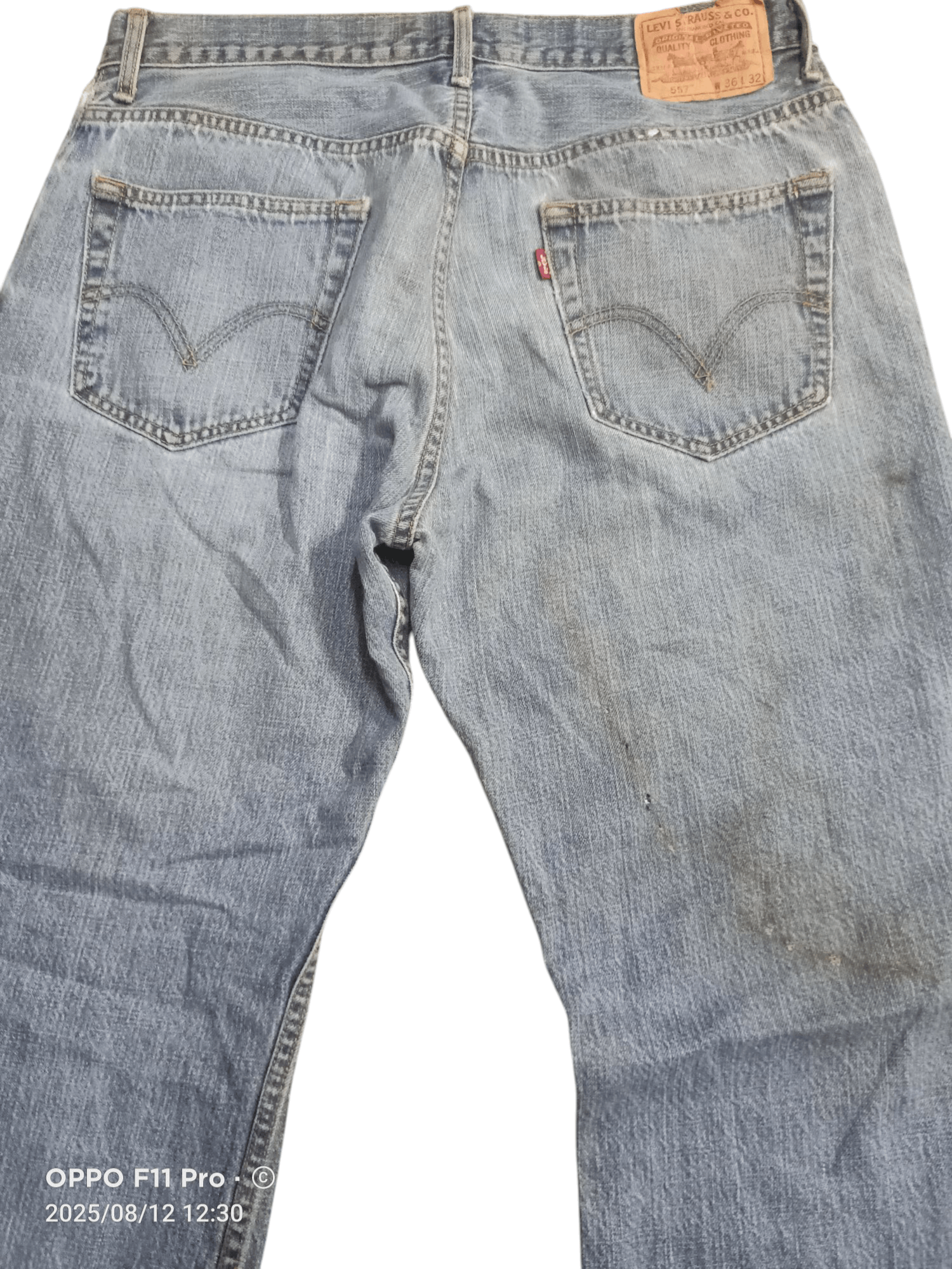 If Six Was Nine 🌟 Levis 90s 557 Relaxed Boot Cut Men 🌟 Size US 36 / EU 52 - 1 Thumbnail