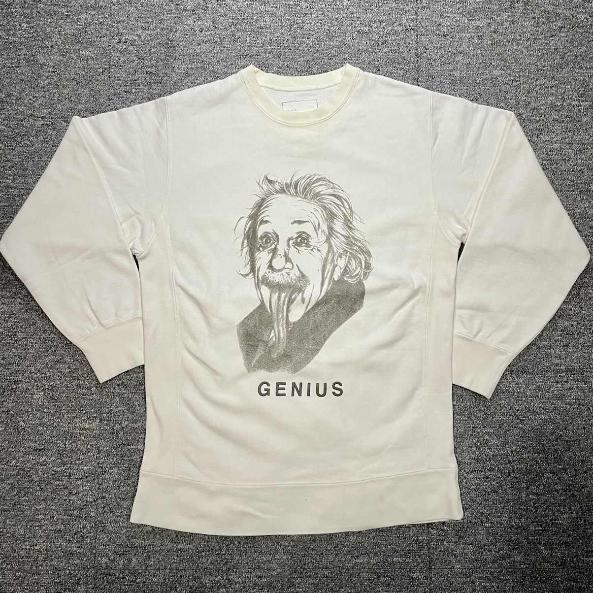 Japanese Brand × Vintage Vintage Albert Einstein Sweatshirt Size US L / EU 52-54 / 3 - 1 Thumbnail