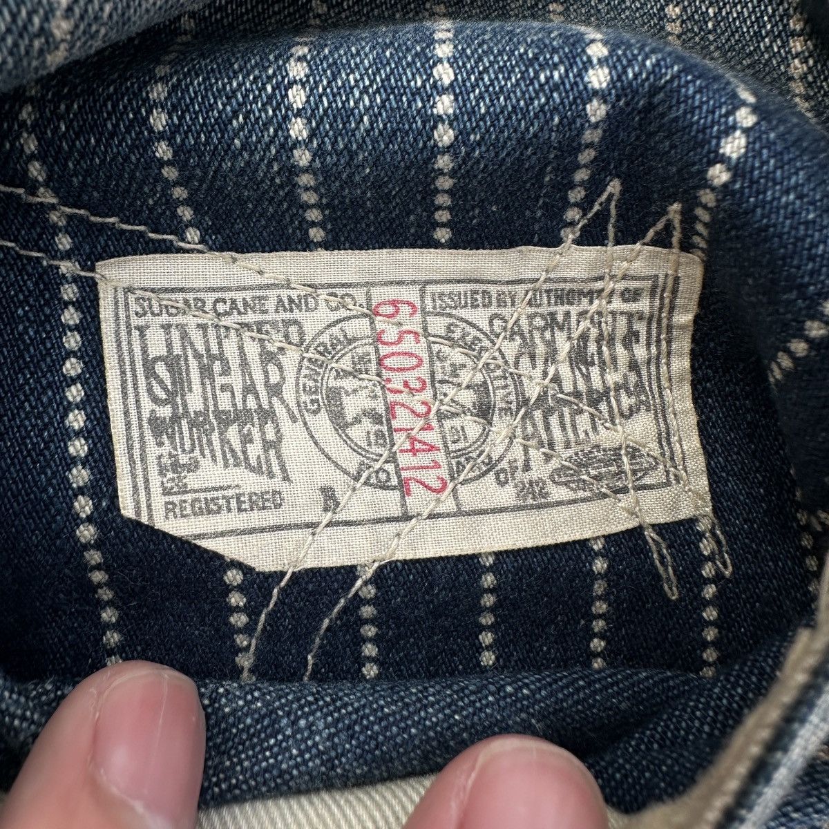 Sugar Cane SugarCane Stifel Wabash short jort Tuffwear capris denim Size US 34 / EU 50 - 9 Thumbnail