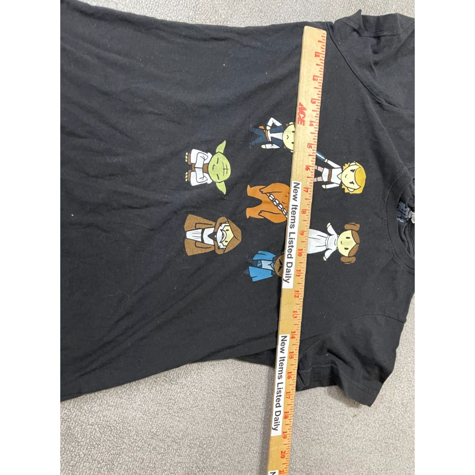 Star Wars Star Wars Tee Turtles Shirt Womens Small S Black Short Sleeve T Shirt Size S / US 4 / IT 40 - 3 Thumbnail