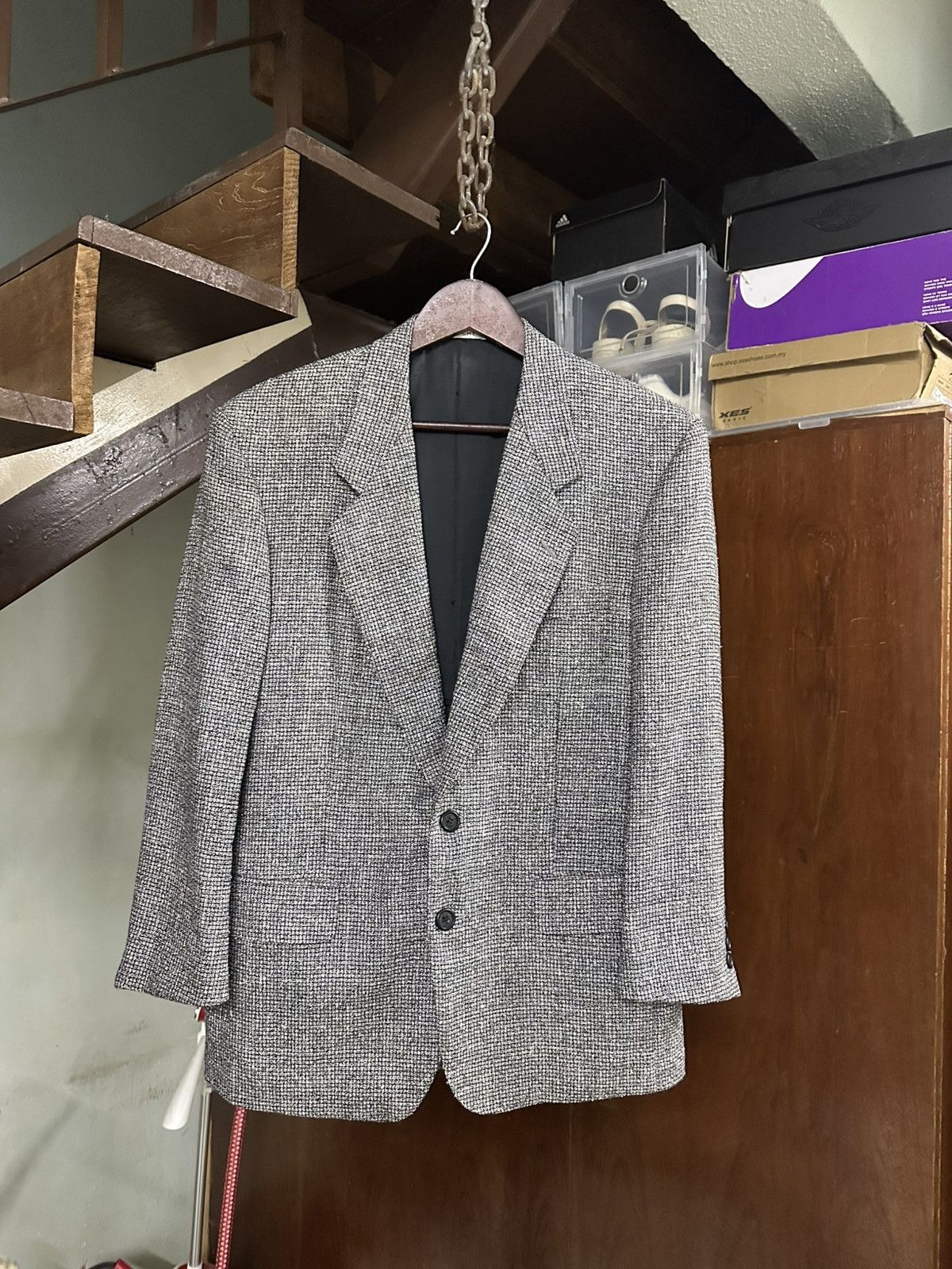Givenchy 👹Givenchy Monsieur Wool Blazer Jacket Size US S / EU 44-46 / 1 - 2 Thumbnail