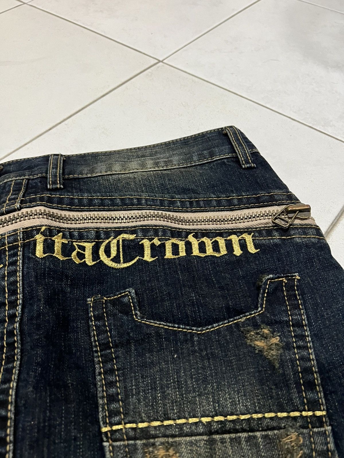 Japanese Brand Y2K Lolita Jeans Japanese Mini Skirt Size 32" / US 10 / IT 46 - 5 Thumbnail