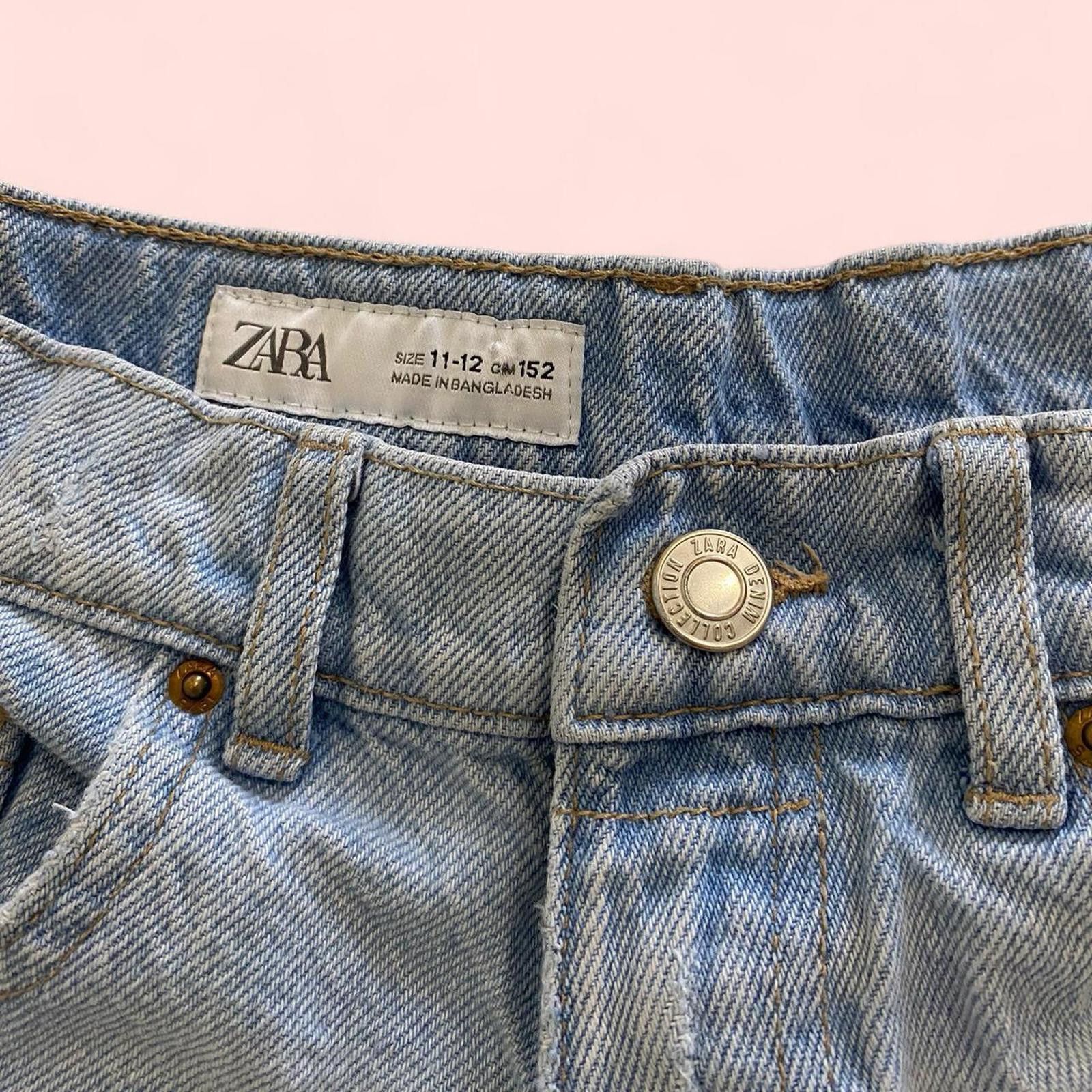 Zara Mid waisted Zara jeans - perfect for summer Size 42" / US 20 - 2 Thumbnail
