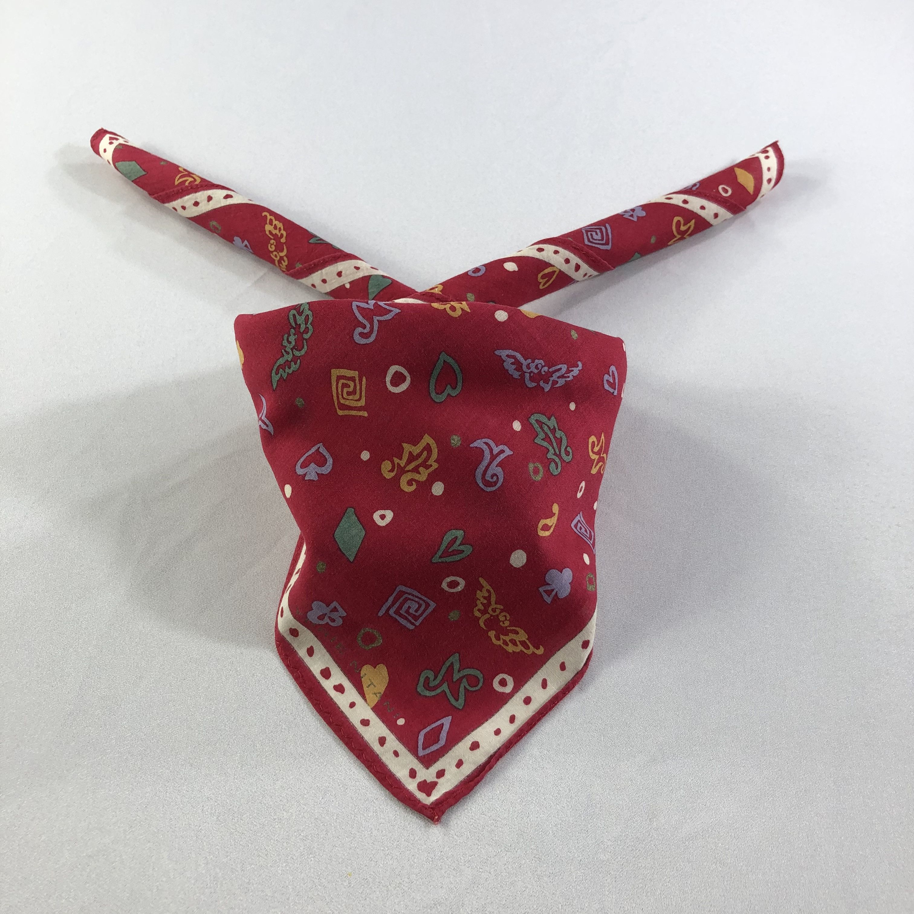 Japanese Brand × Vintage Yurie Nitani Handkerchief Neckerchief Bandana H2060 Size ONE SIZE - 1 Thumbnail