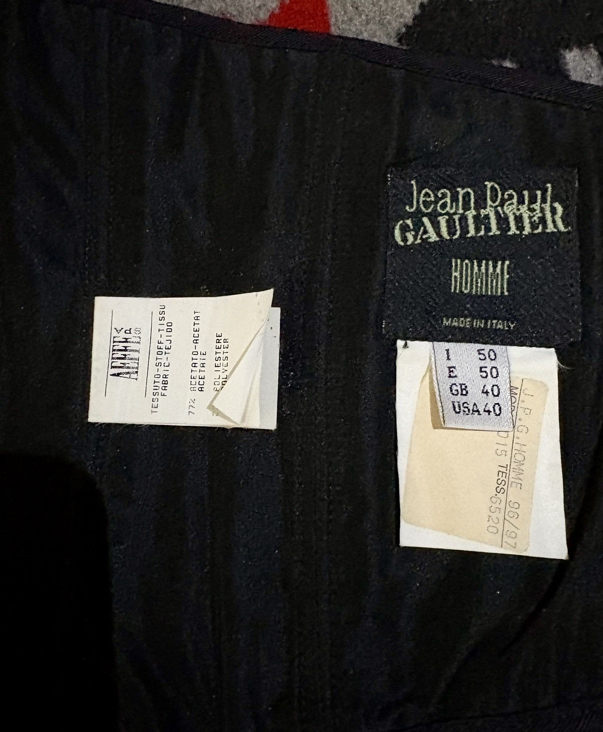 Jean Paul Gaultier 1996/97 Men’s Corset Size 40R - 5 Thumbnail