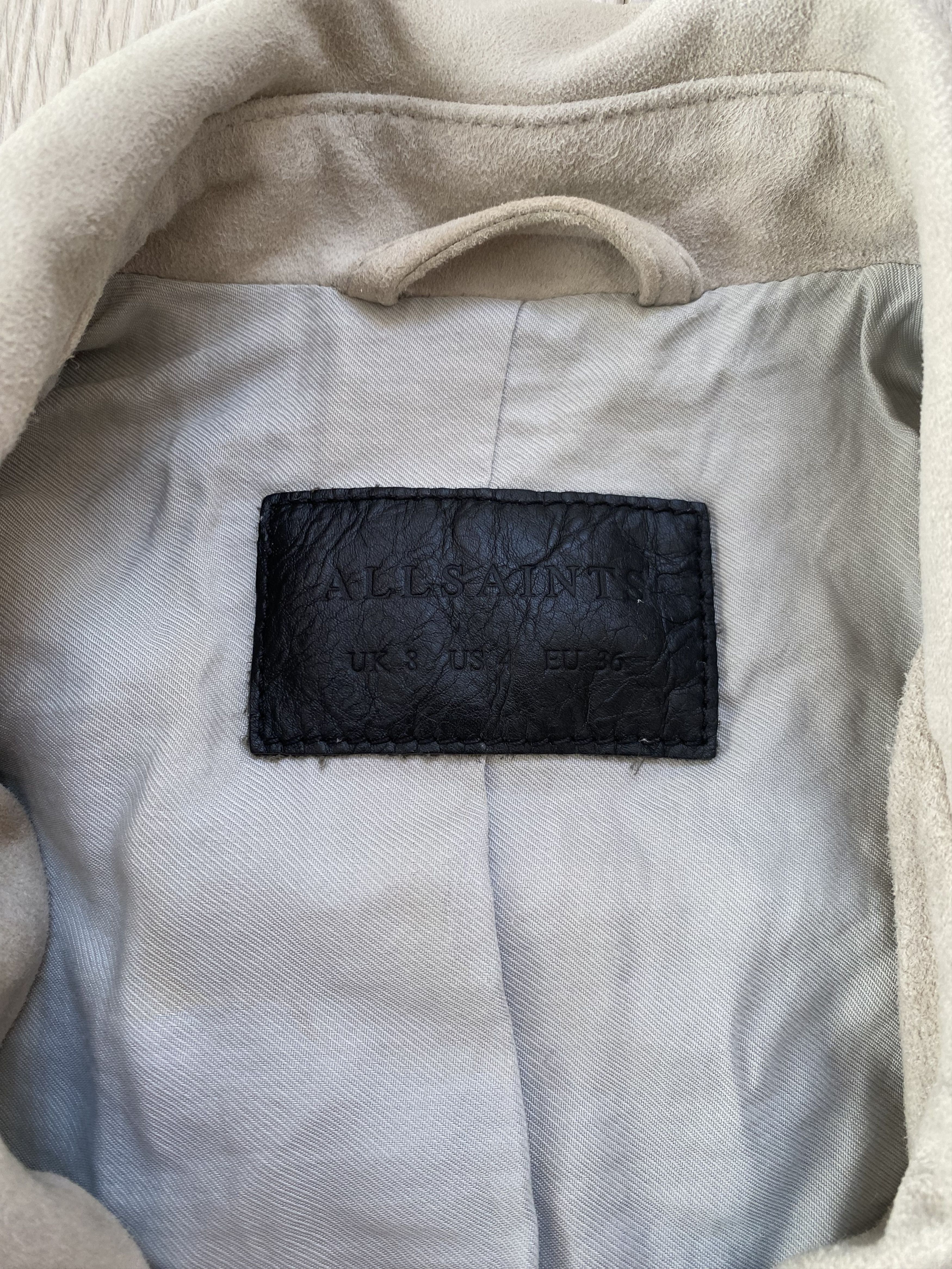 Allsaints Allsaints Plait Balfern Biker Leather Jacket Size S Size S / US 4 / IT 40 - 6 Thumbnail
