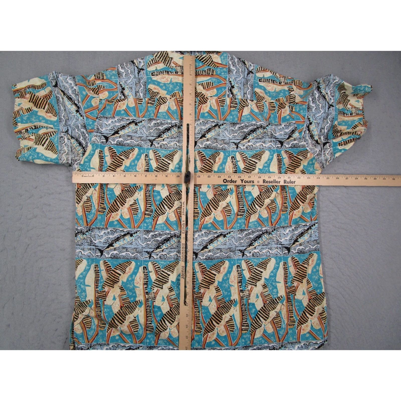 ALOHAS VINTAGE Kahala Avi Shirt Mens Large Hawaiian Aloha Fish Button Made Hawaii 90s Size US L / EU 52-54 / 3 - 5 Thumbnail
