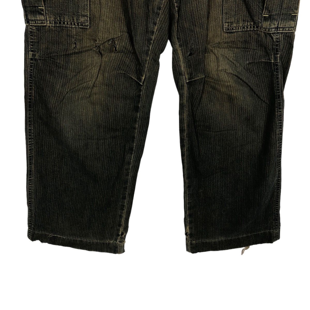 Blue Blue Japan VINTAGE DENIM JEANS BUSH PANTS BLUE WAY ISSEY MIYAKE Size US 30 / EU 46 - 3 Thumbnail