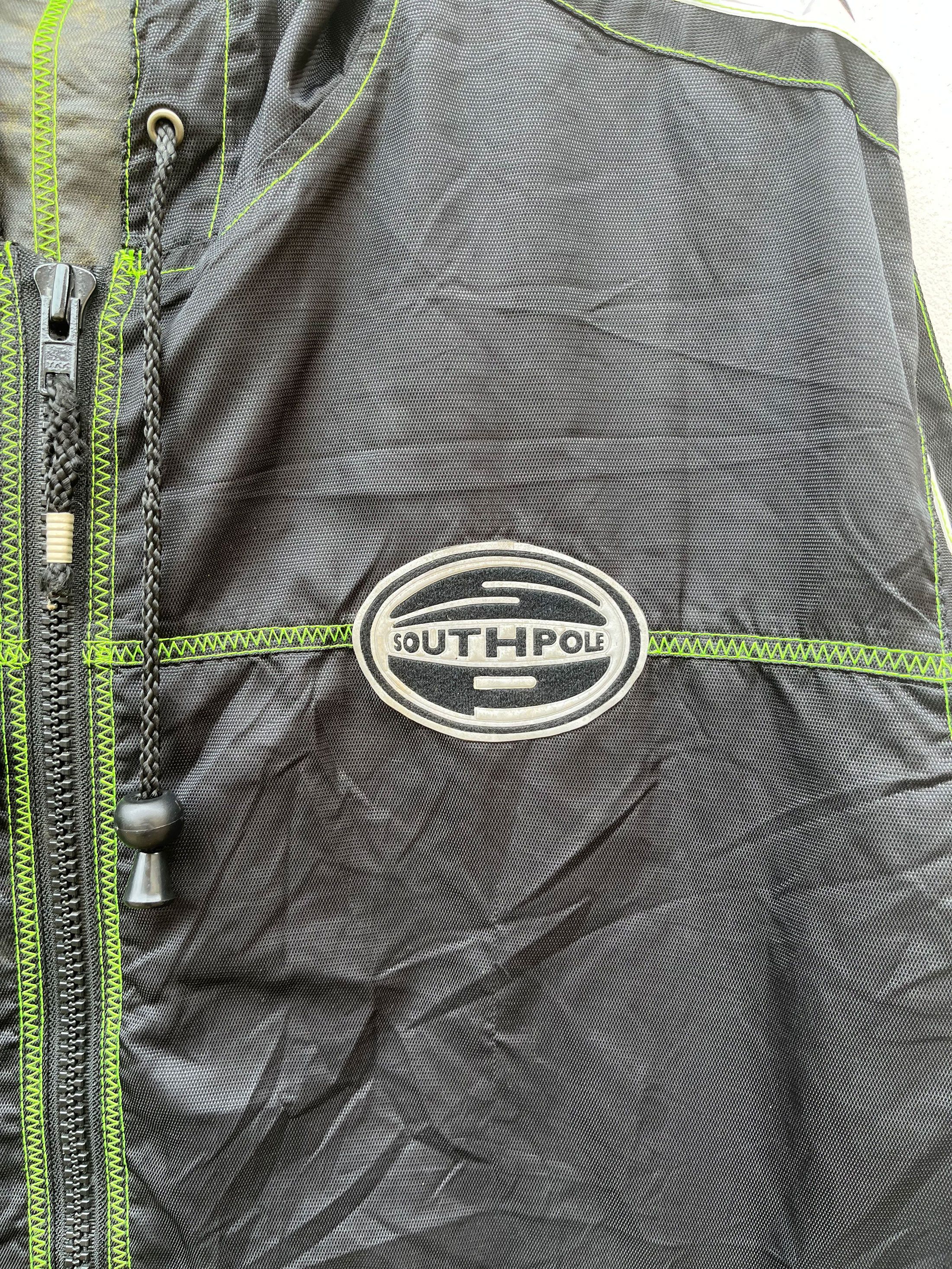 Arts & Science × Southpole Vintage Southpole Authentic Gear Hooded Windbreaker Zipper Size US S / EU 44-46 / 1 - 3 Thumbnail