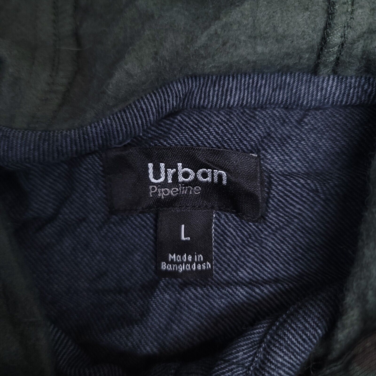 Urban Pipeline Urban Pipeline Casual Long Hoodie Mens Size Large Gray Green Size US L / EU 52-54 / 3 - 3 Thumbnail