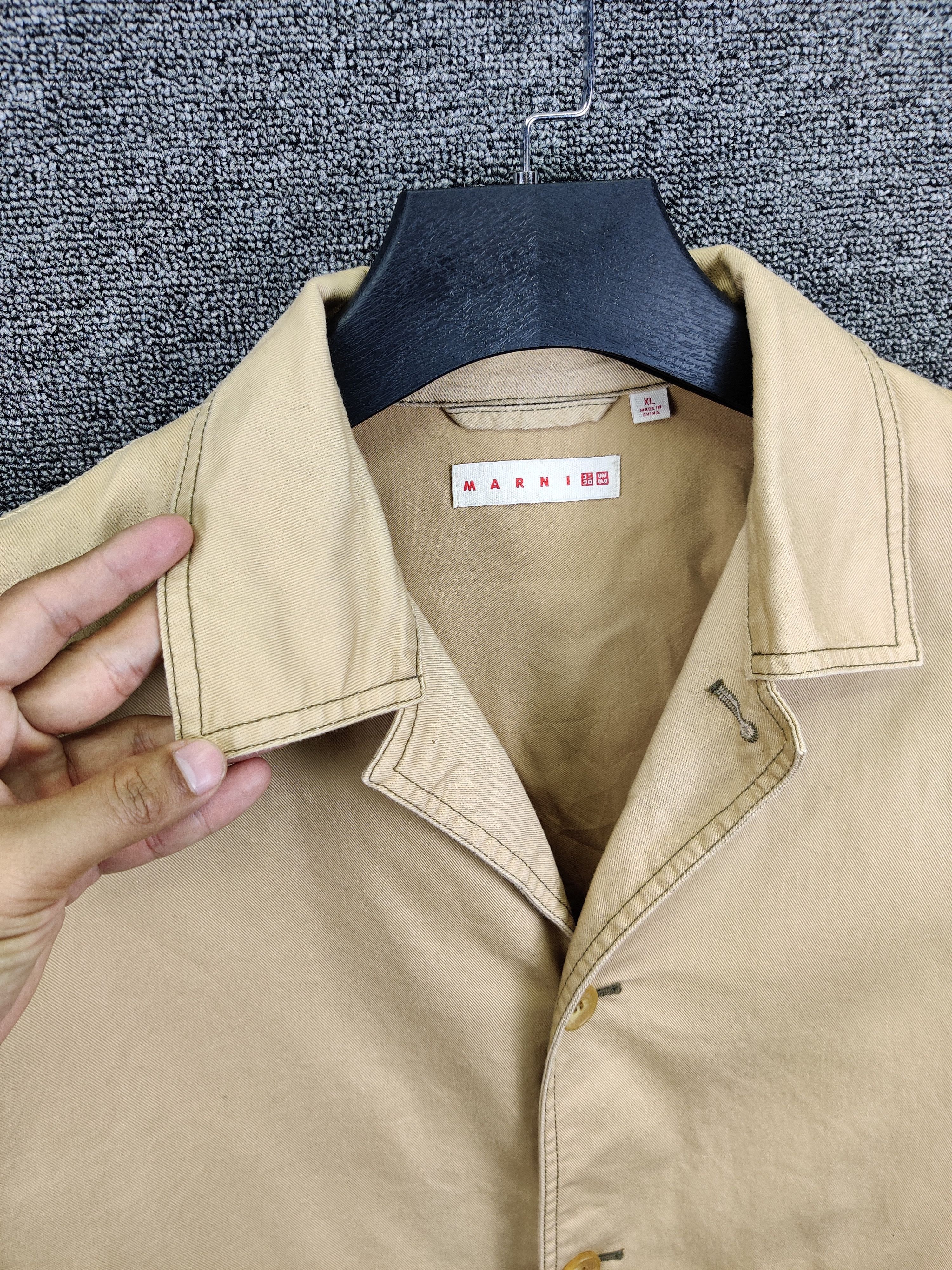 Marni × Uniqlo Vintage Uniqlo x Marni Utility Button Ups Jacket Size US XL / EU 56 / 4 - 2 Thumbnail