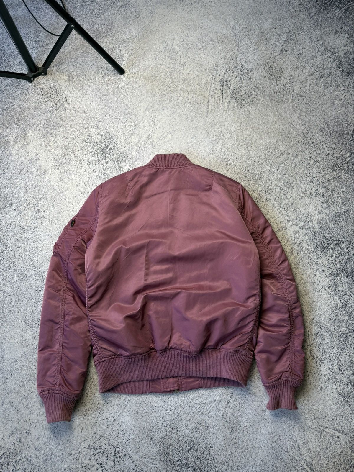 Alpha Industries Vintage Alpha Industries Bomber Jacket MA1 USA Size M / US 6-8 / IT 42-44 - 23 Thumbnail