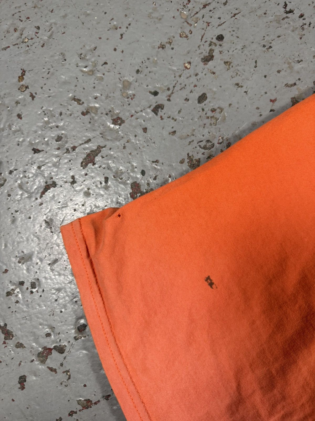 Caterpillar Vintage Sunfaded Orange Cat Work Tee Size US XXL / EU 58 / 5 - 8 Thumbnail