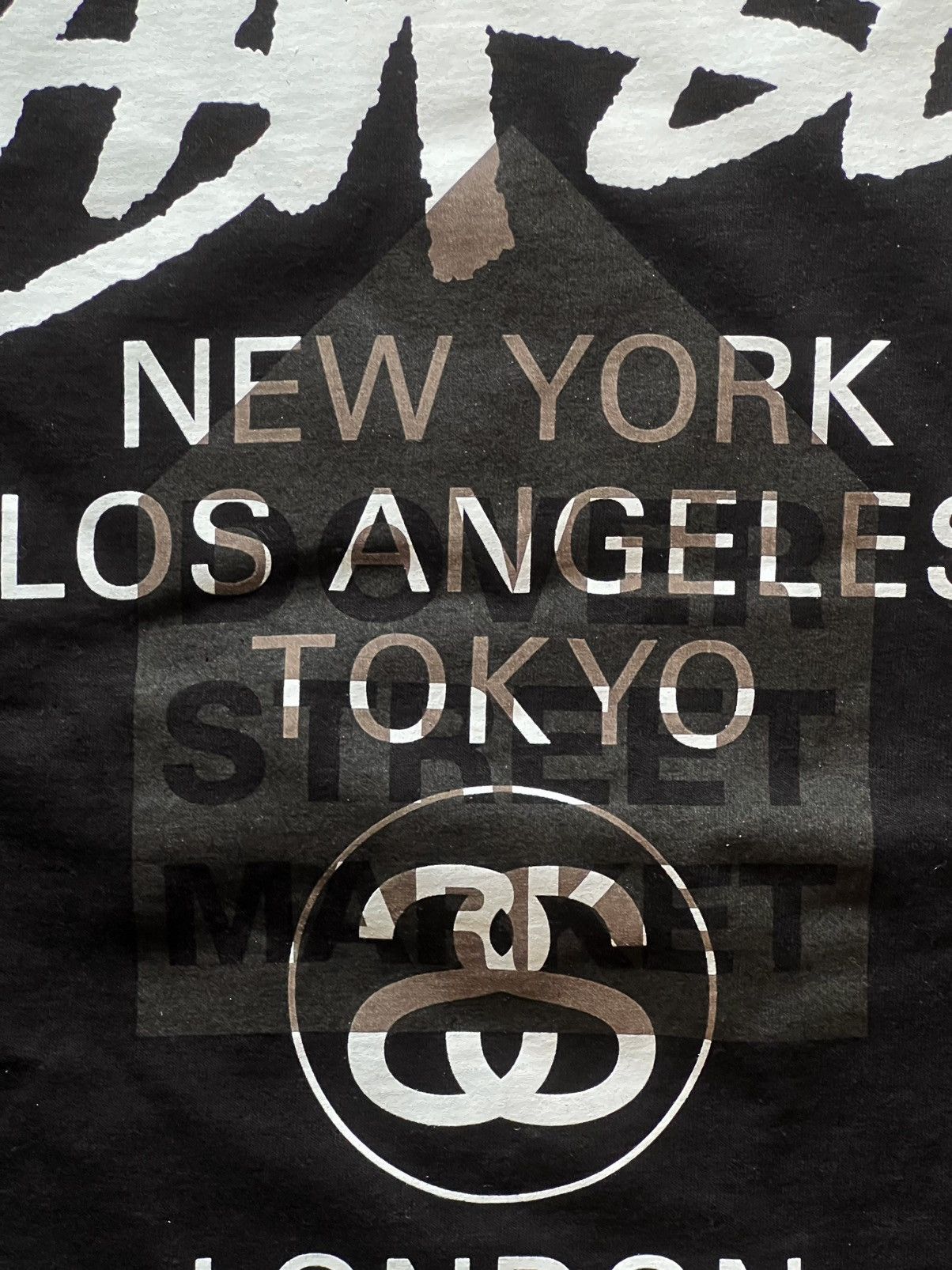 Stussy Stussy x DSM World Tour T Black Large Size US L / EU 52-54 / 3 - 3 Thumbnail