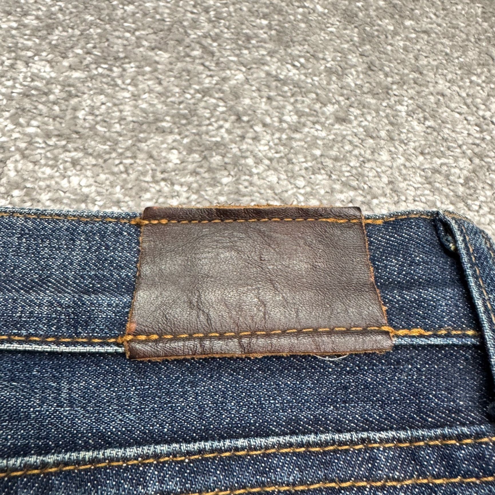 J.Crew J.Crew 770 Kaihara Denim Jeans Mens 32x32 Blue 100% Cotton Casual Straight Denim Jeans Mens 32x32 Blue Wool? Size US 32 / EU 48 - 6 Thumbnail
