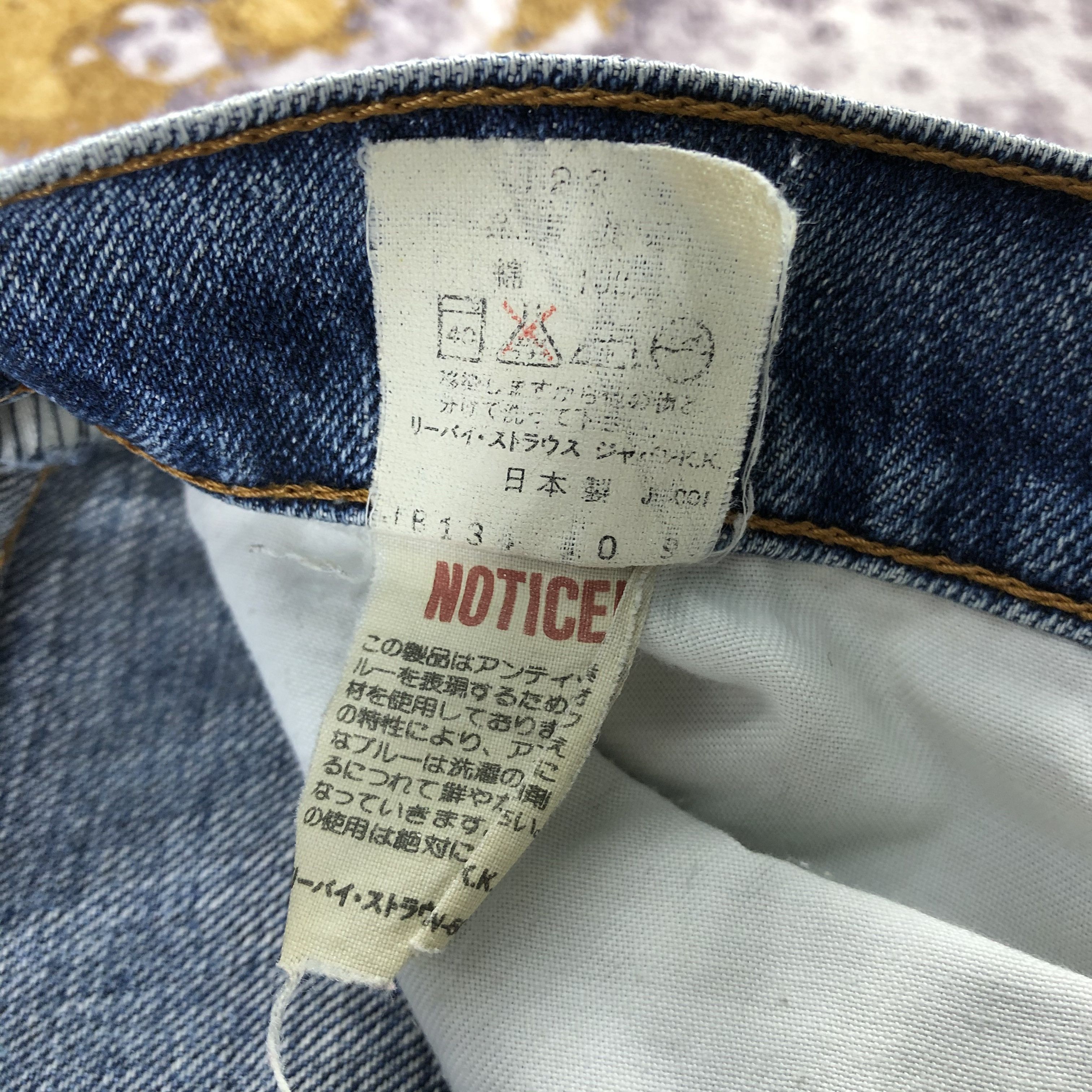 Levi's × Vintage Vintage Distress Levis 503 Jeans-JM2700 Size US 33 - 16 Thumbnail