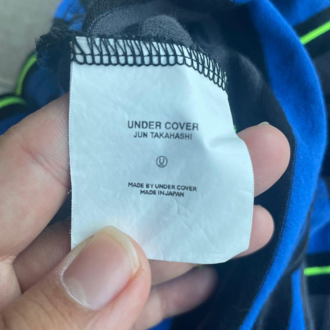 Undercover Undercover Chaotic Discord Polo Shirt 01SS - Blue, Size M Size US M / EU 48-50 / 2 - 11 Thumbnail