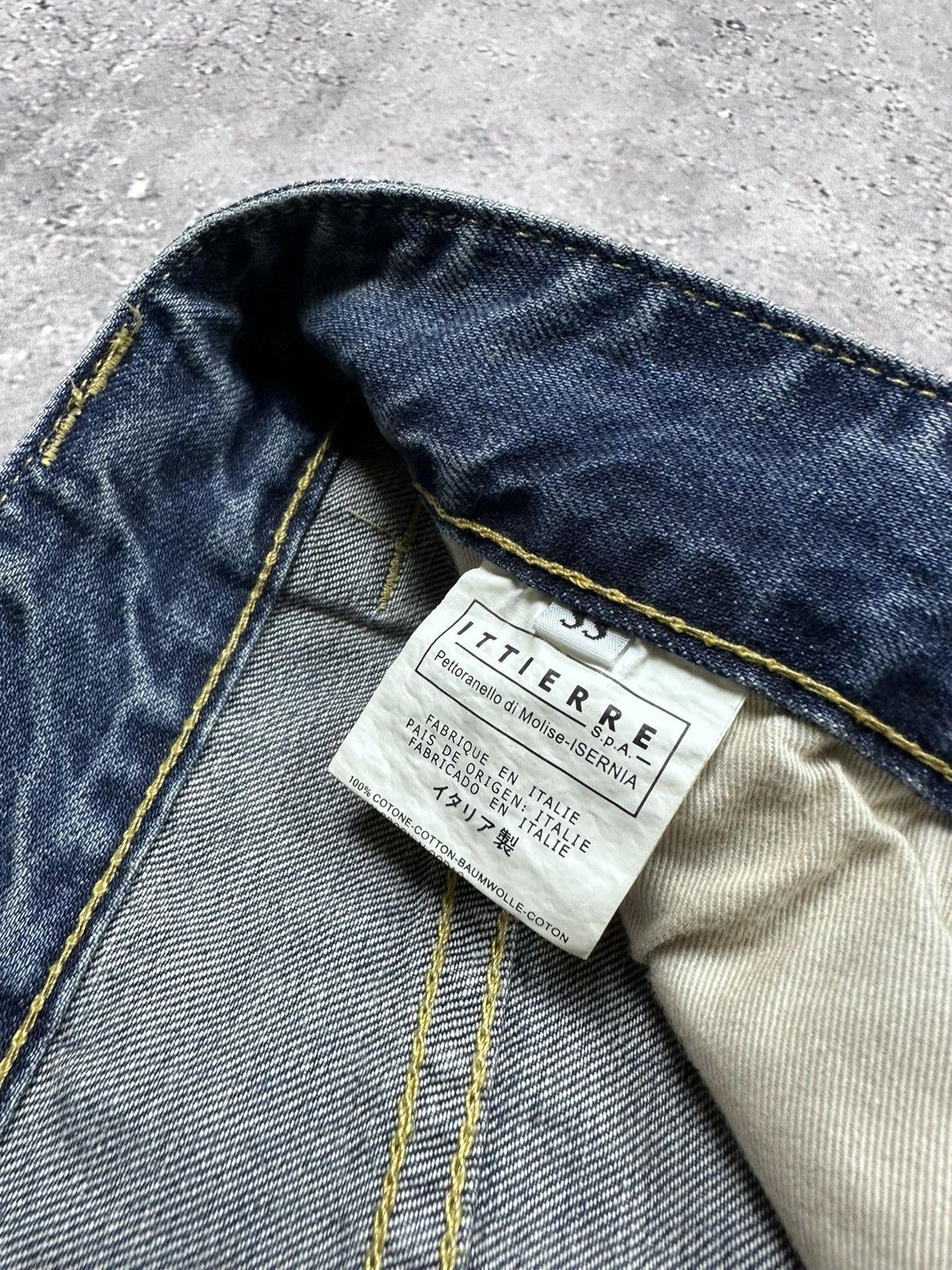 John Galliano × Vintage Vintage Galliano Distressed Blue Jeans Pants Size US 33 - 6 Thumbnail