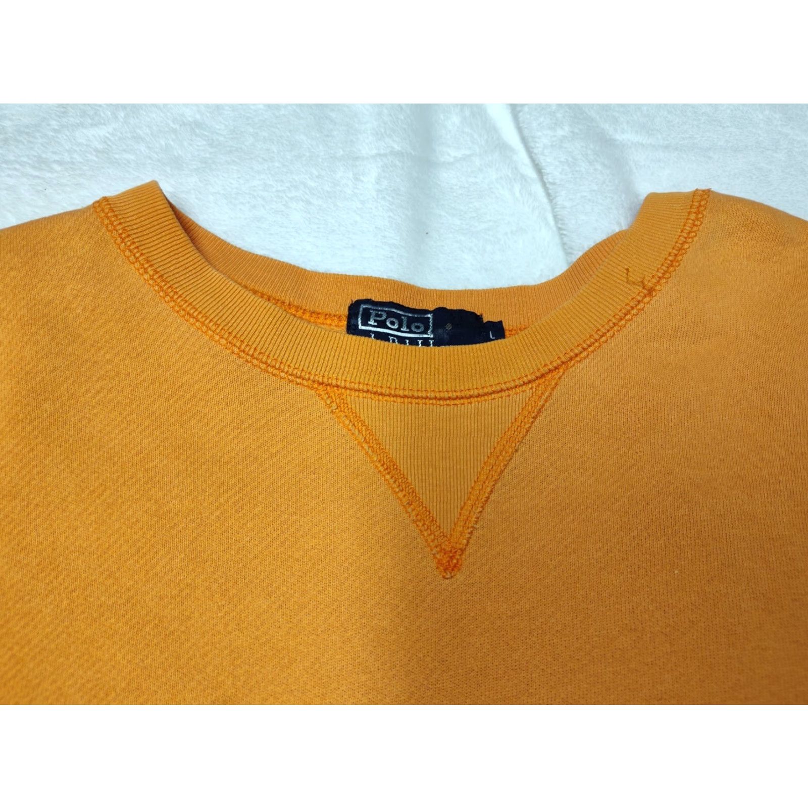Vintage VINTAGE Polo Sport Ralph Lauren Sweatshirt Large Peach Orange Men’s Pullover Long Sleeve Sports Size US L / EU 52-54 / 3 - 7 Thumbnail