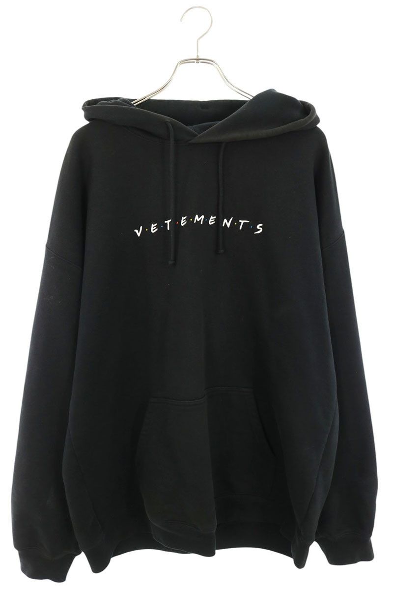 Vetements VETEMENTS 18SS Asymmetric Logo Sweatshirts & Hoodies