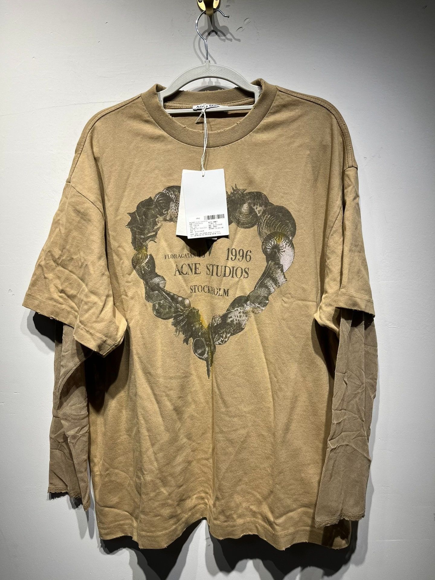 Acne Studios Acne Studios Printed T-Shirt XXS Women Size XXS / US 00 / IT 34 - 1 Thumbnail