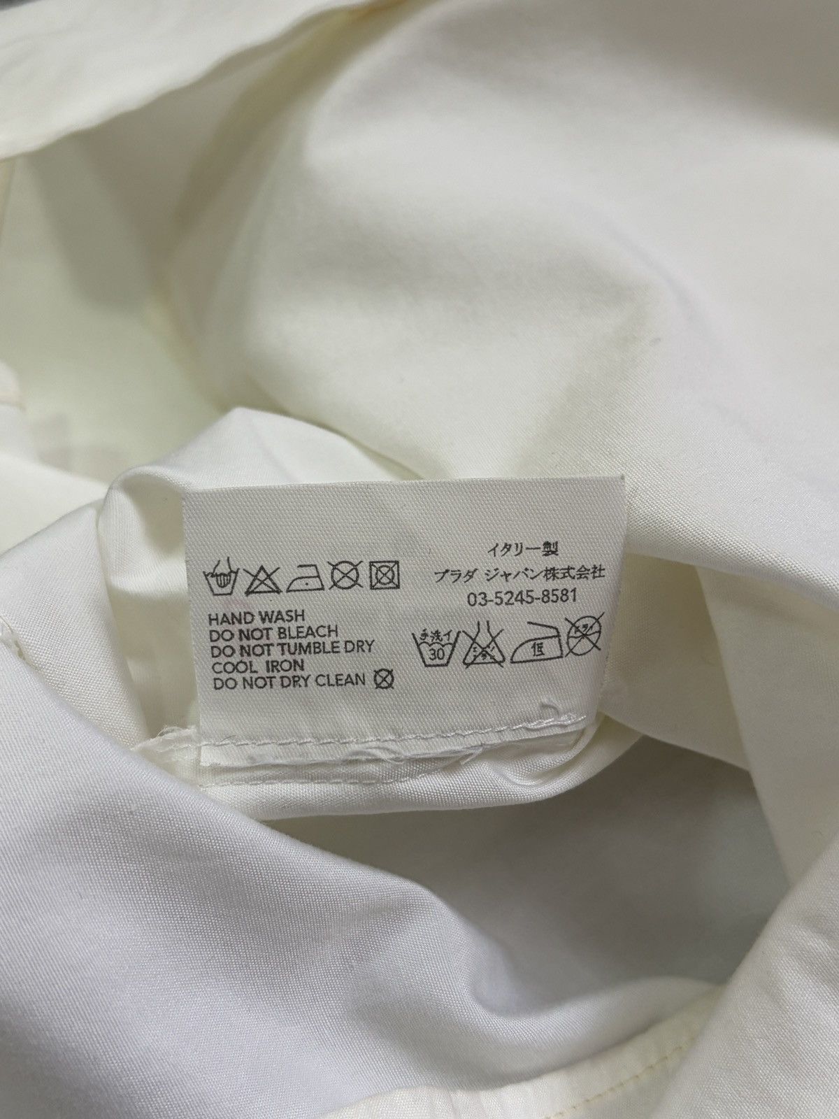 Miu Miu Miu Miu Archival White Button Up Shirt Italy Size 40 Size S / US 4 / IT 40 - 5 Thumbnail