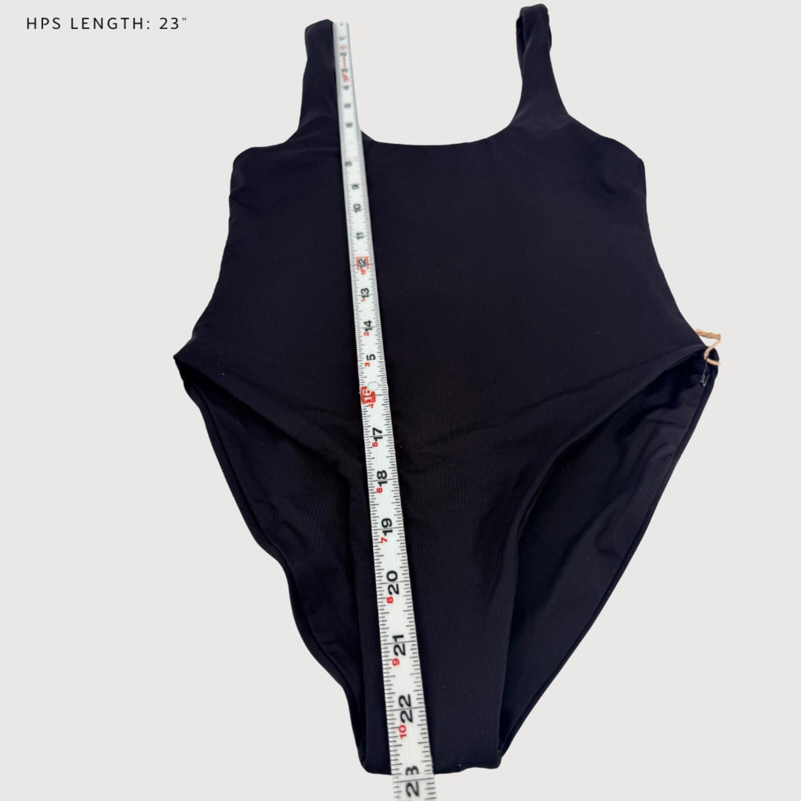 Other Toast Swim Scoop Neck High Cut One Piece Black XS Size ONE SIZE - 6 Thumbnail