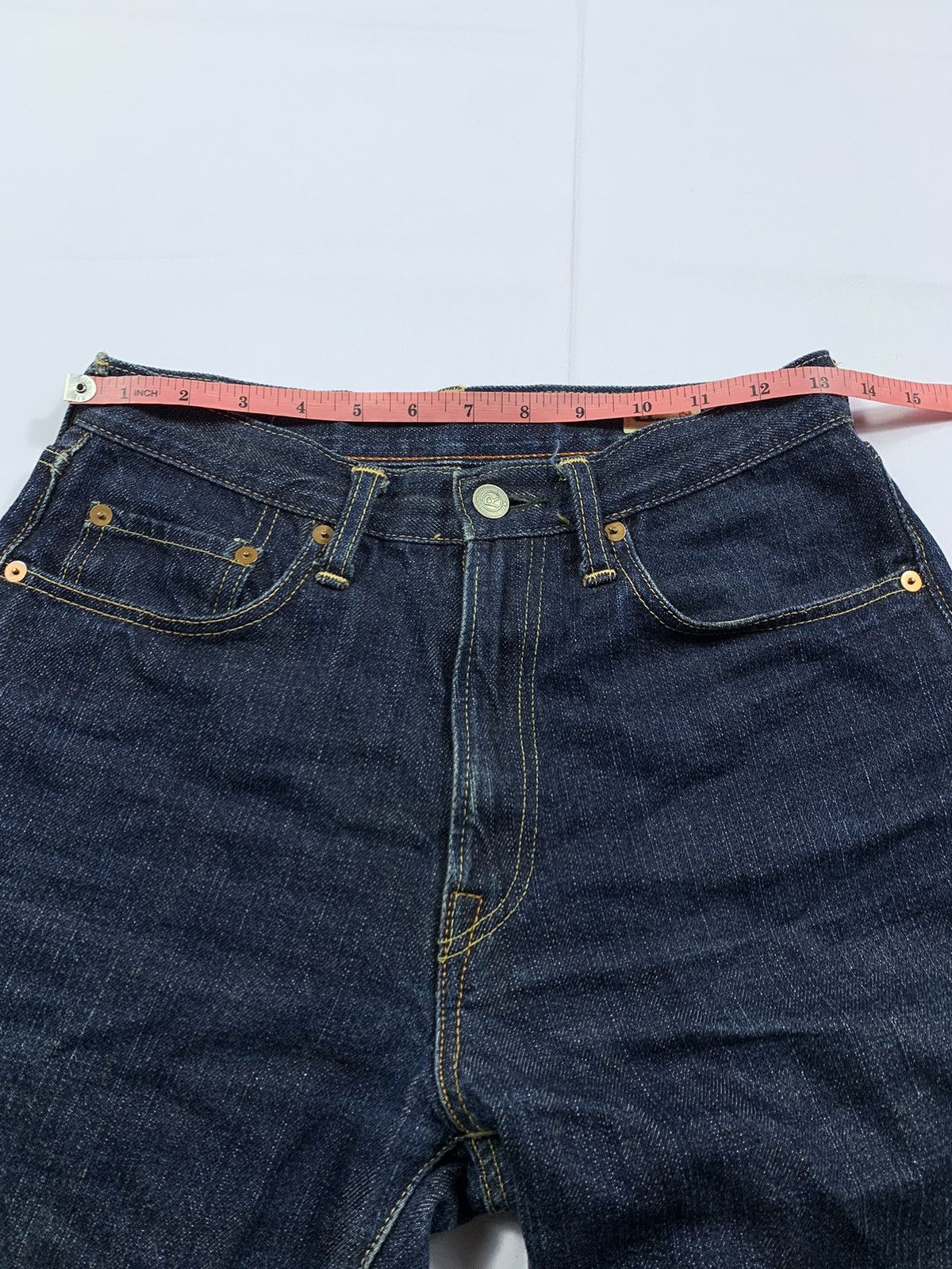 Orslow 45RPM Nice INDIGO Denim Jeans Size US 29 - 8 Thumbnail