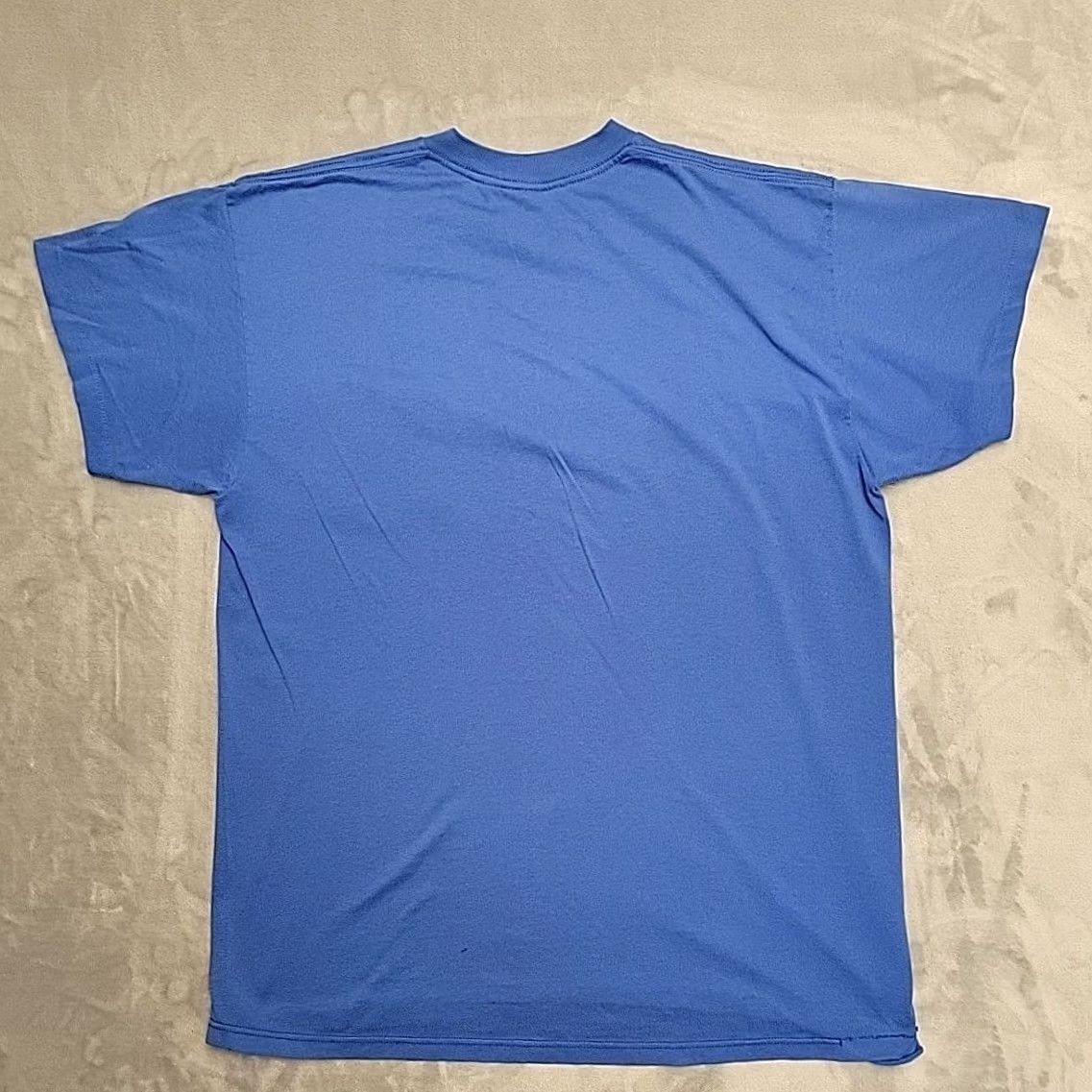 Vintage VINTAGE Roebucks Shirt Mens XL Blue Blank Single Stitch Selvedge Made In USA Pocket Size US XL / EU 56 / 4 - 7 Thumbnail