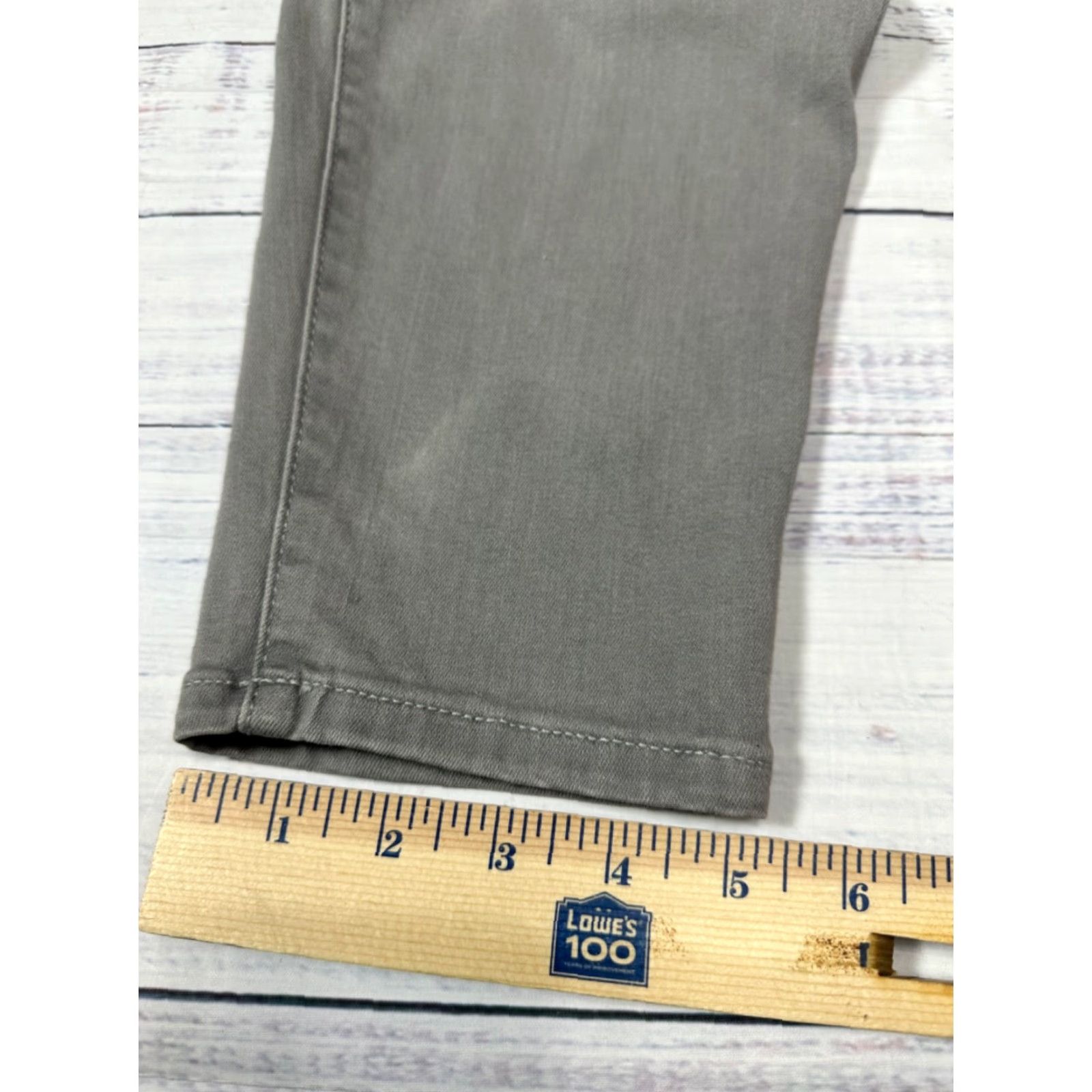 Torrid Torrid Jeans Skinny Plus 20R Gray Women High Rise Distressed Super Soft Jegging Shirt? Size 42" / US 20 - 3 Thumbnail
