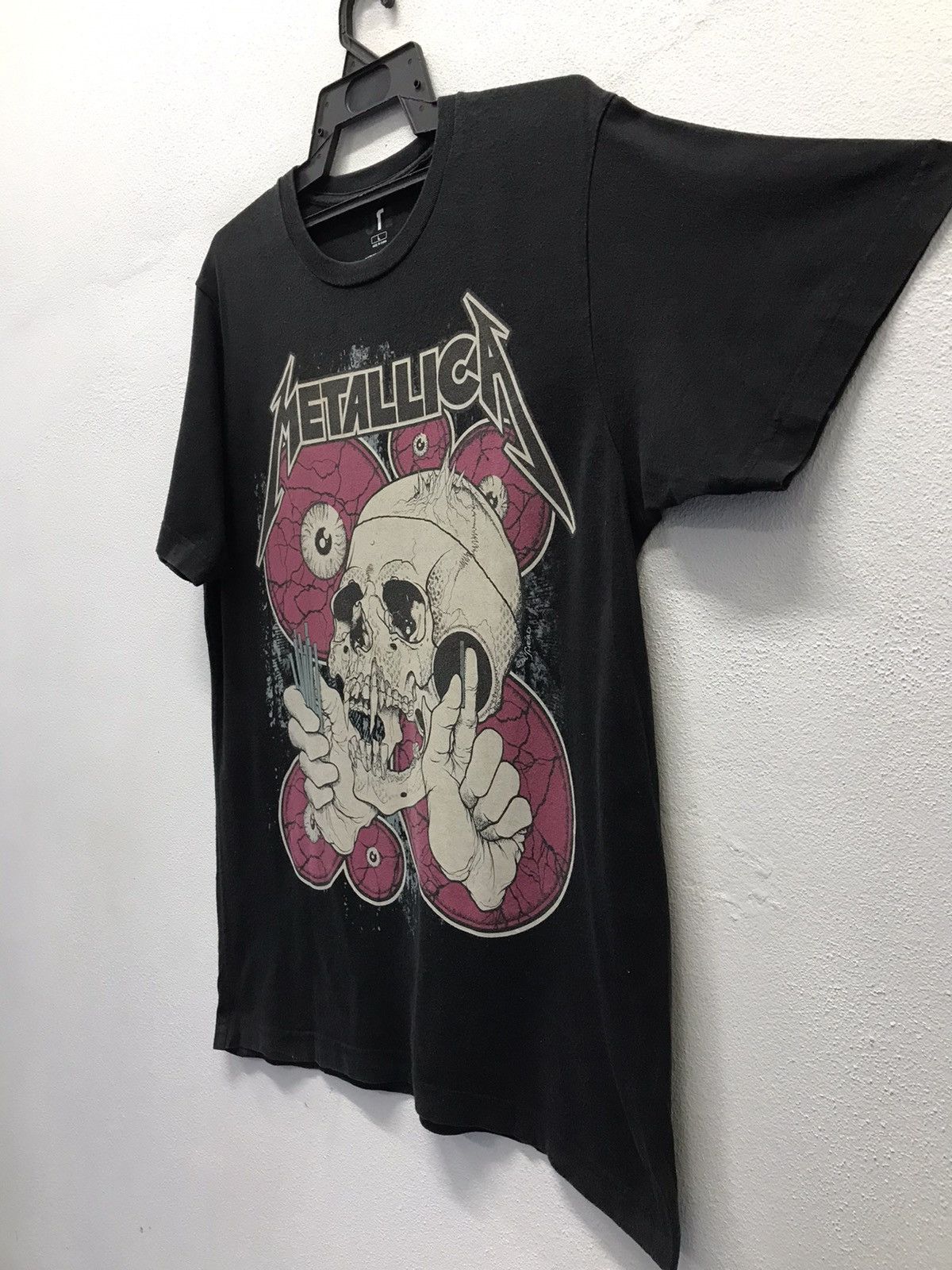 Metallica × Uniqlo Vintage Uniqlo Metallica Shirt Size US L / EU 52-54 / 3 - 4 Thumbnail