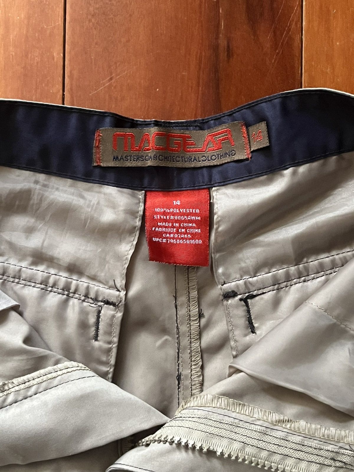 JNCO × Vintage Macgear cutoff cargo rave pants Size 26" / US 2 / IT 38 - 5 Thumbnail