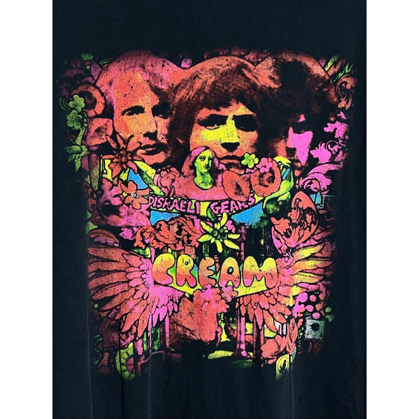 Hanes Vintage Y2K Cream Disraeli Gears 2003 Tour Tee Size US XL / EU 56 / 4 - 2 Thumbnail