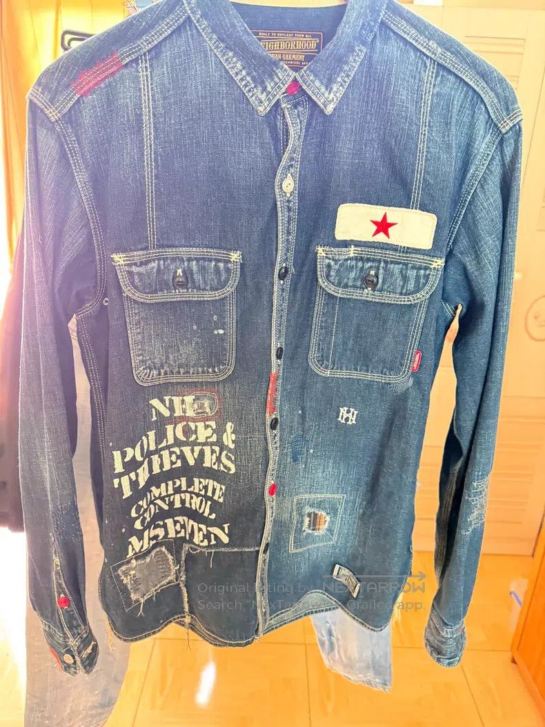 Neighborhood Neighborhood Shirt Size US L / EU 52-54 / 3 - 2 Thumbnail