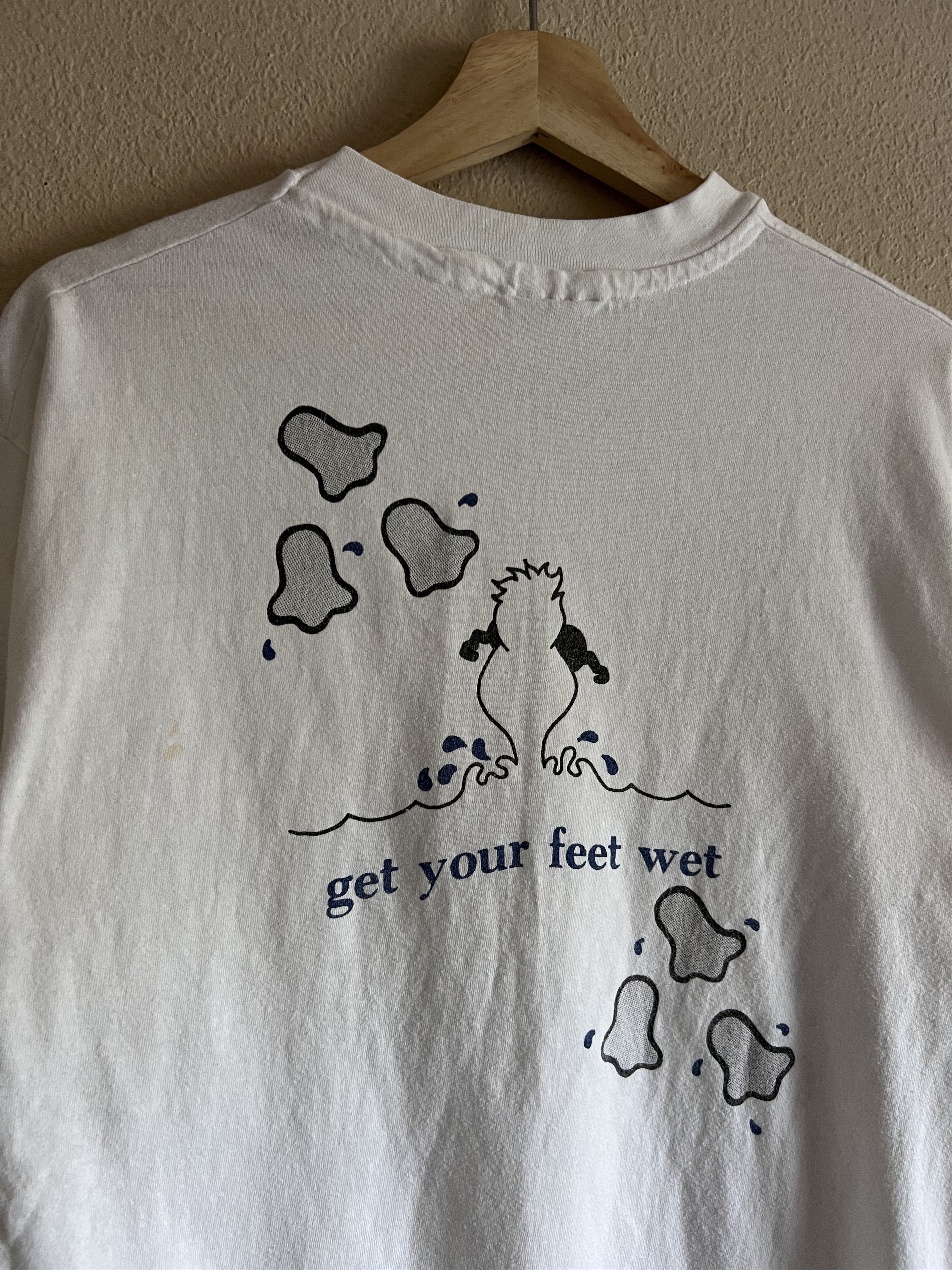 Hanes Vintage 80s University of Iowa Riverfest Tee in White Size US XL / EU 56 / 4 - 5 Thumbnail
